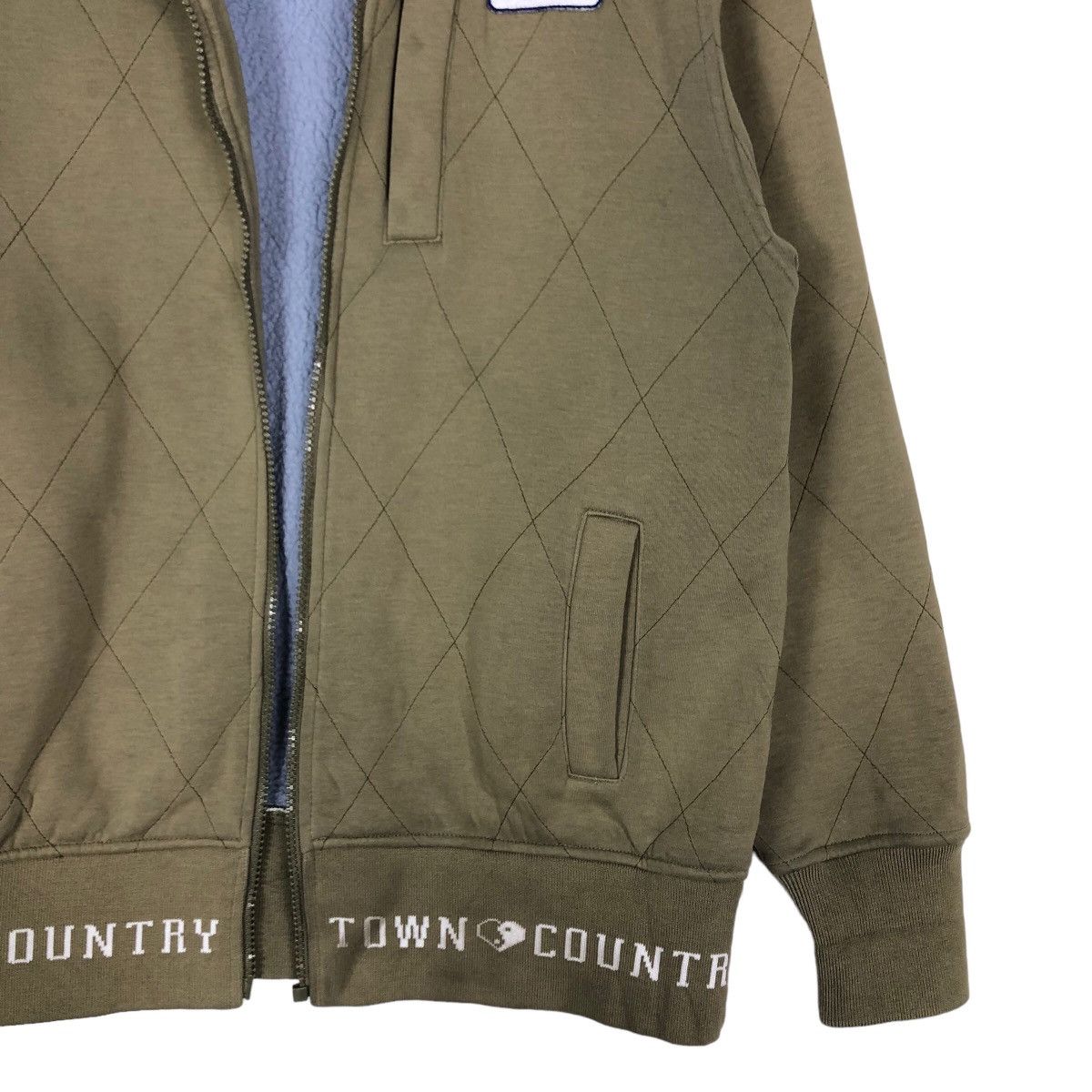 Japanese Brand 🔥Vtg Bomber Jacket Surf Zipper Big Logo Size US M / EU 48-50 / 2 - 5 Thumbnail