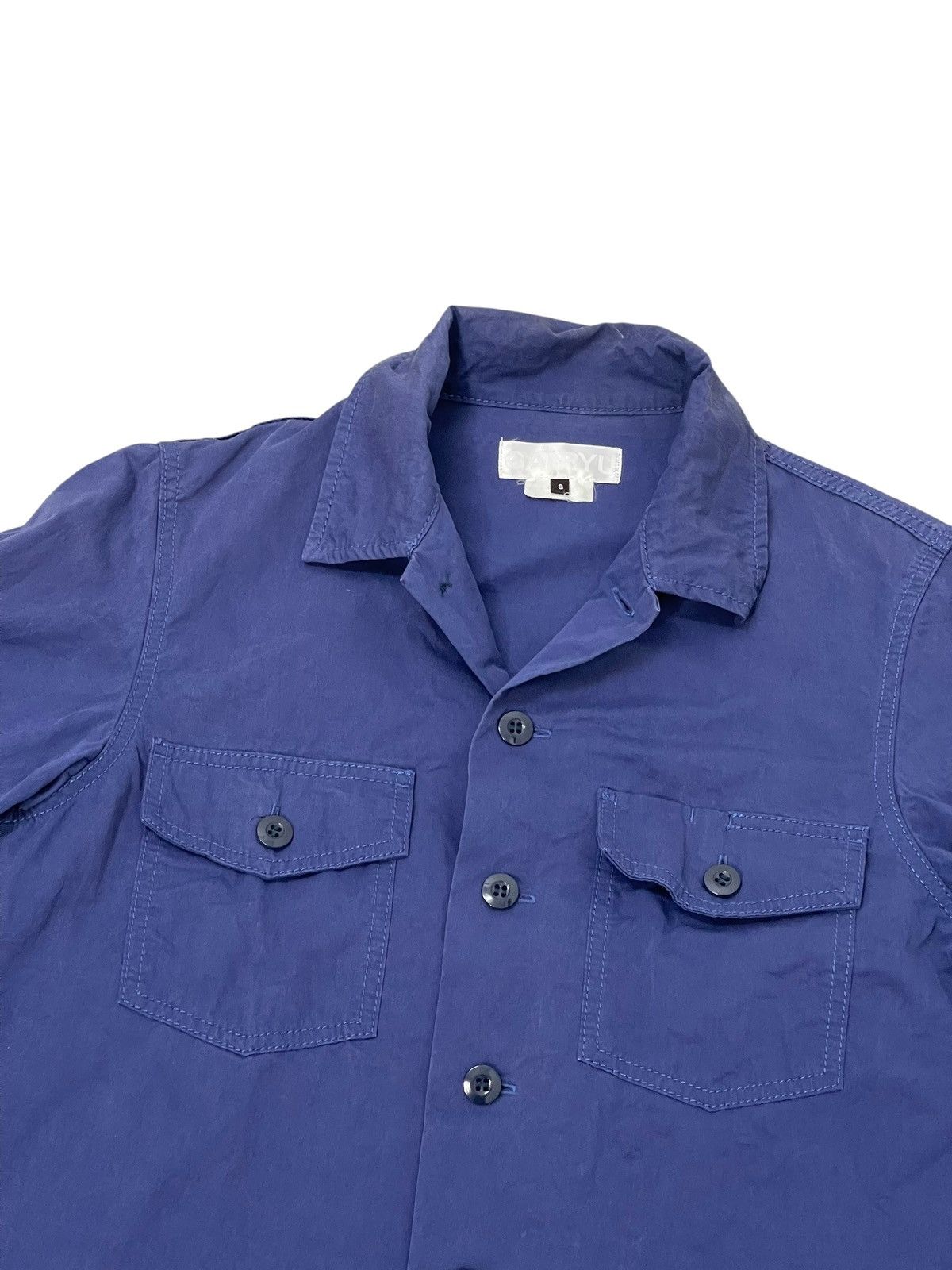 Comme des Garcons Indigo Blue Ganryu Comme Des Garcons Workwear Jacket 7🟩0 Size US M / EU 48-50 / 2 - 6 Thumbnail