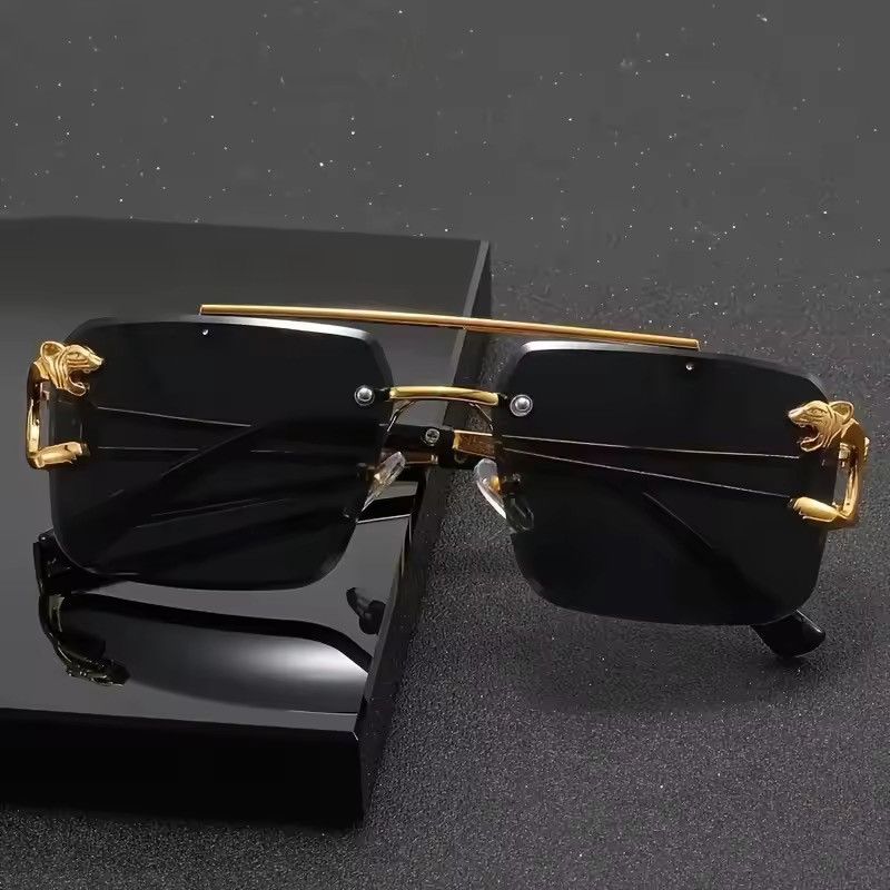 Japanese Brand Vintage Luxury Golden Fahsion Glasses Size ONE SIZE - 4 Thumbnail
