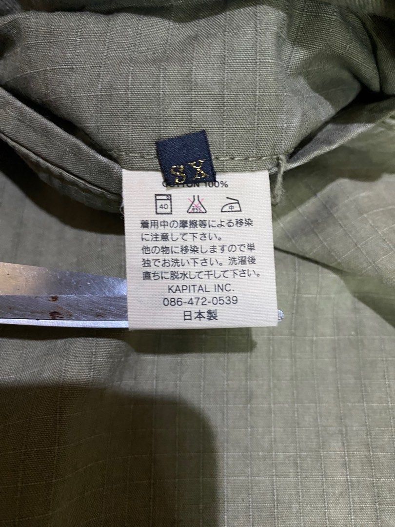 Kapital Kapita ristop sage green pants Size US 29 - 7 Thumbnail