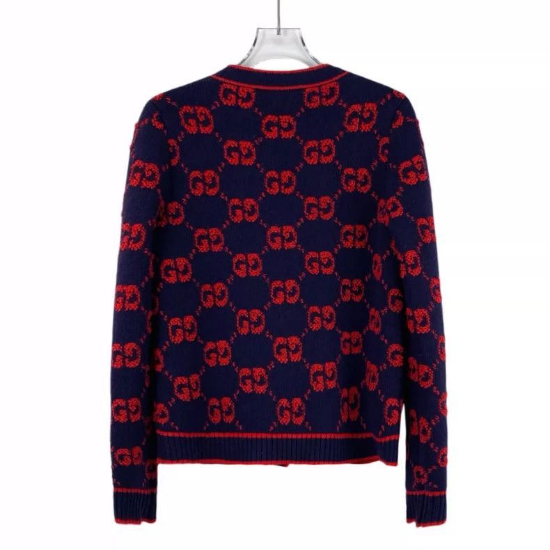 Gucci Gucci Colorful Logo Wool Cardigan Sweater-2505 Size XS / US 0-2 / IT 36-38 - 2 Thumbnail