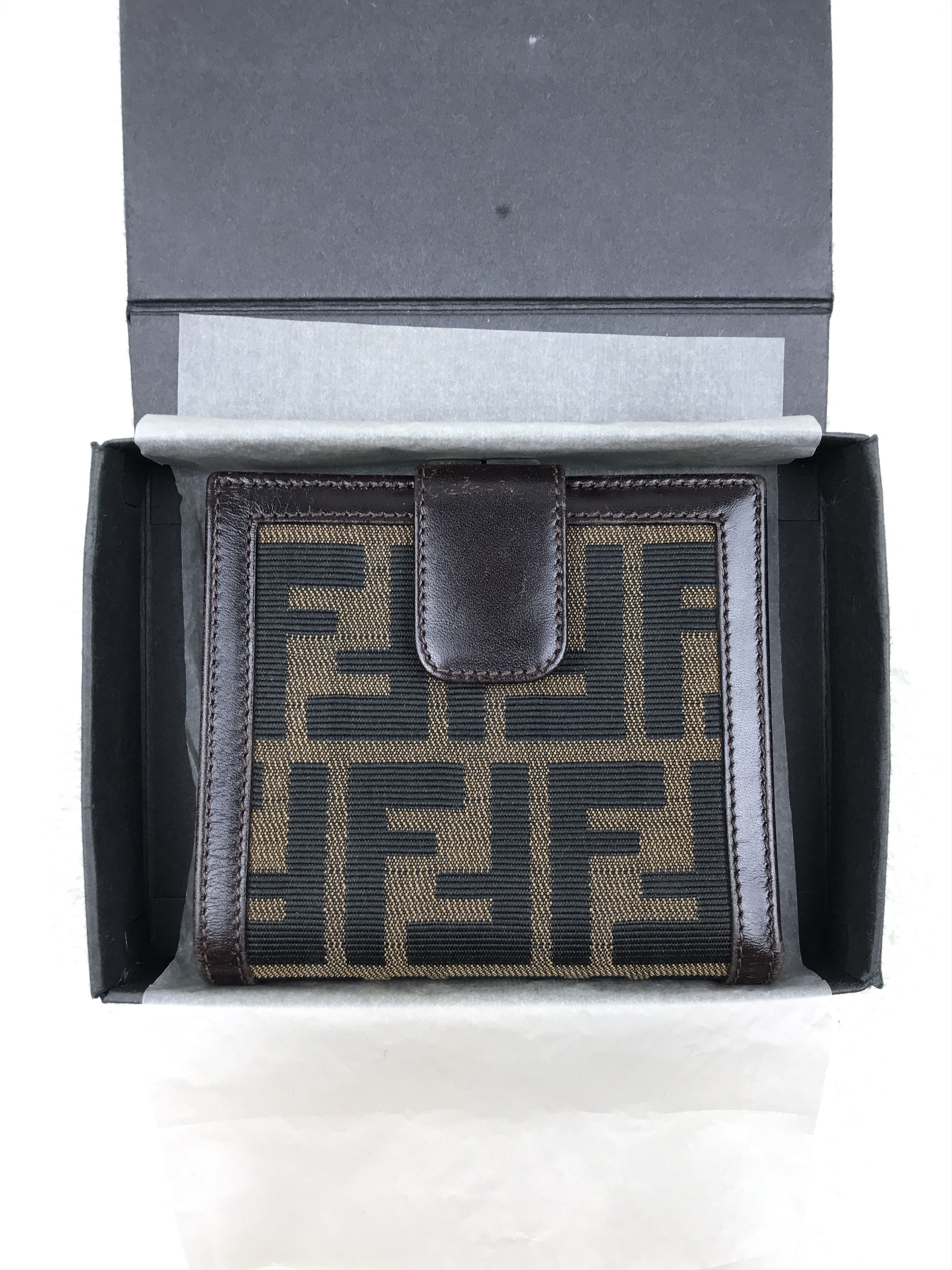 Fendi Fendi Zucca Bifold Wallet Size ONE SIZE - 10 Thumbnail