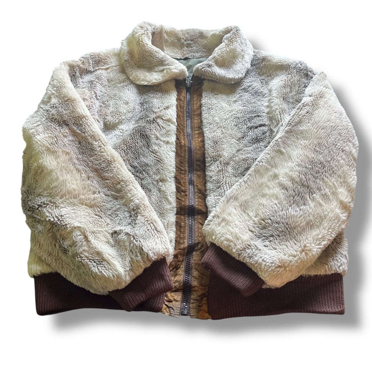 If Six Was Nine JAPANESE BRAND LGB STYLE FUR JACKET Size M / US 6-8 / IT 42-44 - 2 Thumbnail