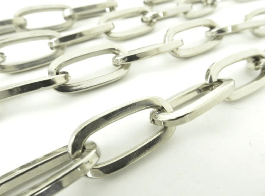 Yohji Yamamoto Yohji Yamamoto - Silver Long Chain Necklace Size ONE SIZE - 7 Thumbnail