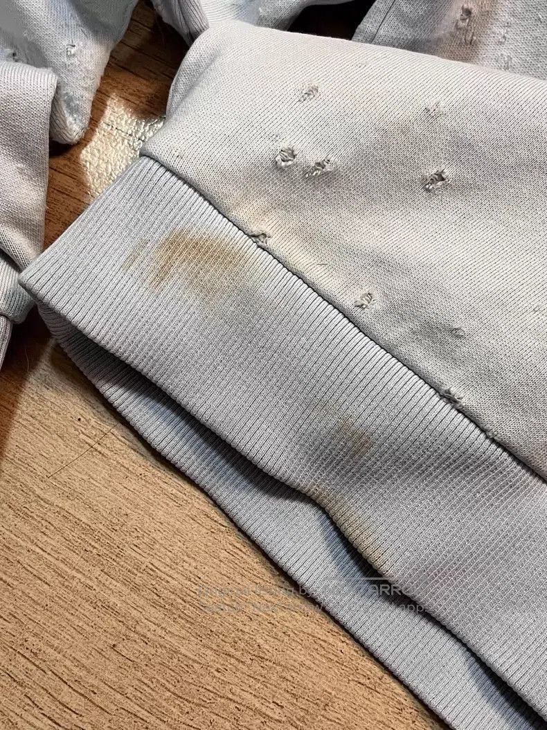Givenchy Givenchy Bullet Hole/Ripped Hole Destroyed Hoodie Size US L / EU 52-54 / 3 - 4 Thumbnail