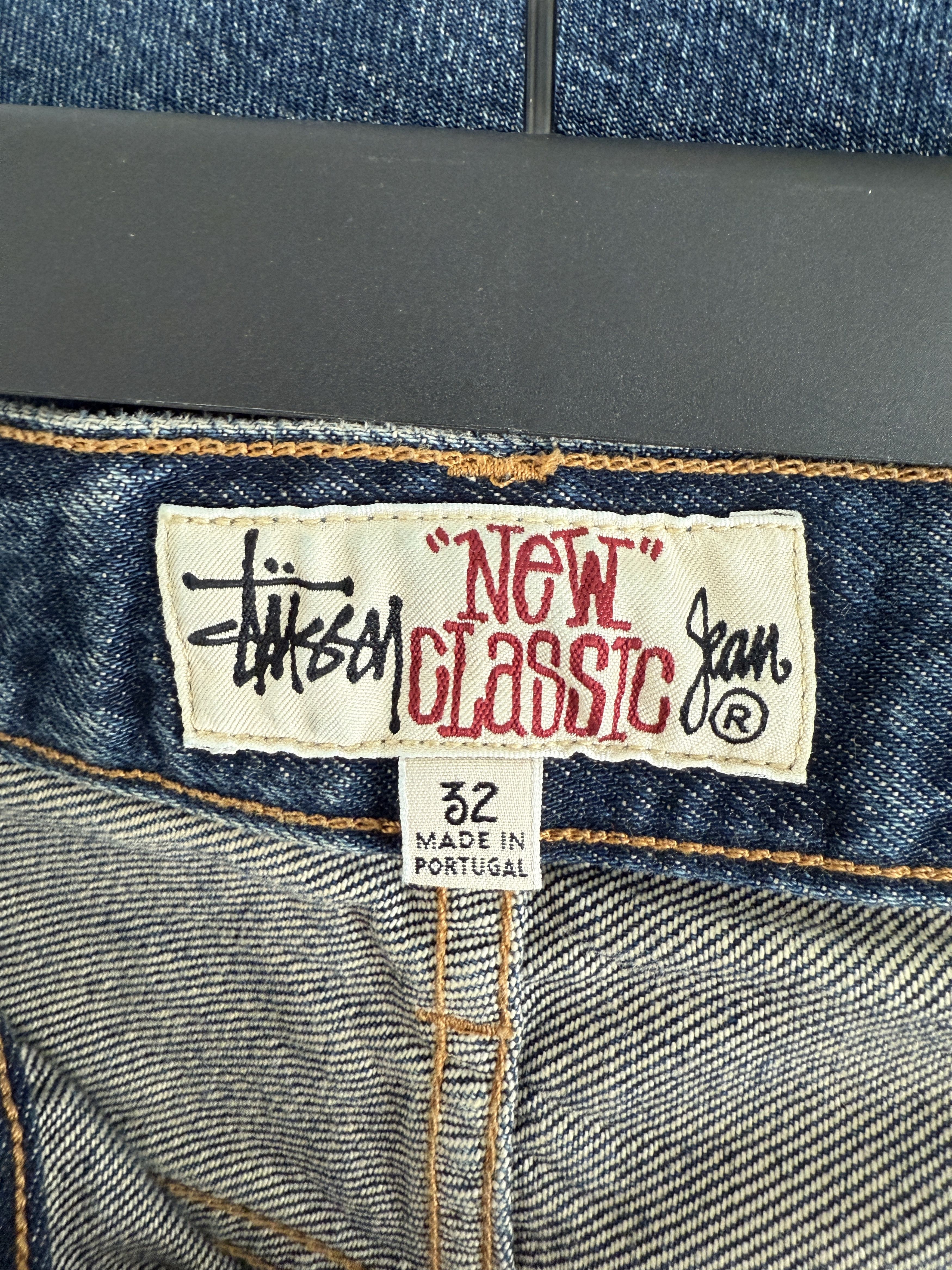 Stussy STUSSY NEW CLASSIC JEAN DENIM VINTAGE INDIGO Size US 32 / EU 48 - 3 Thumbnail