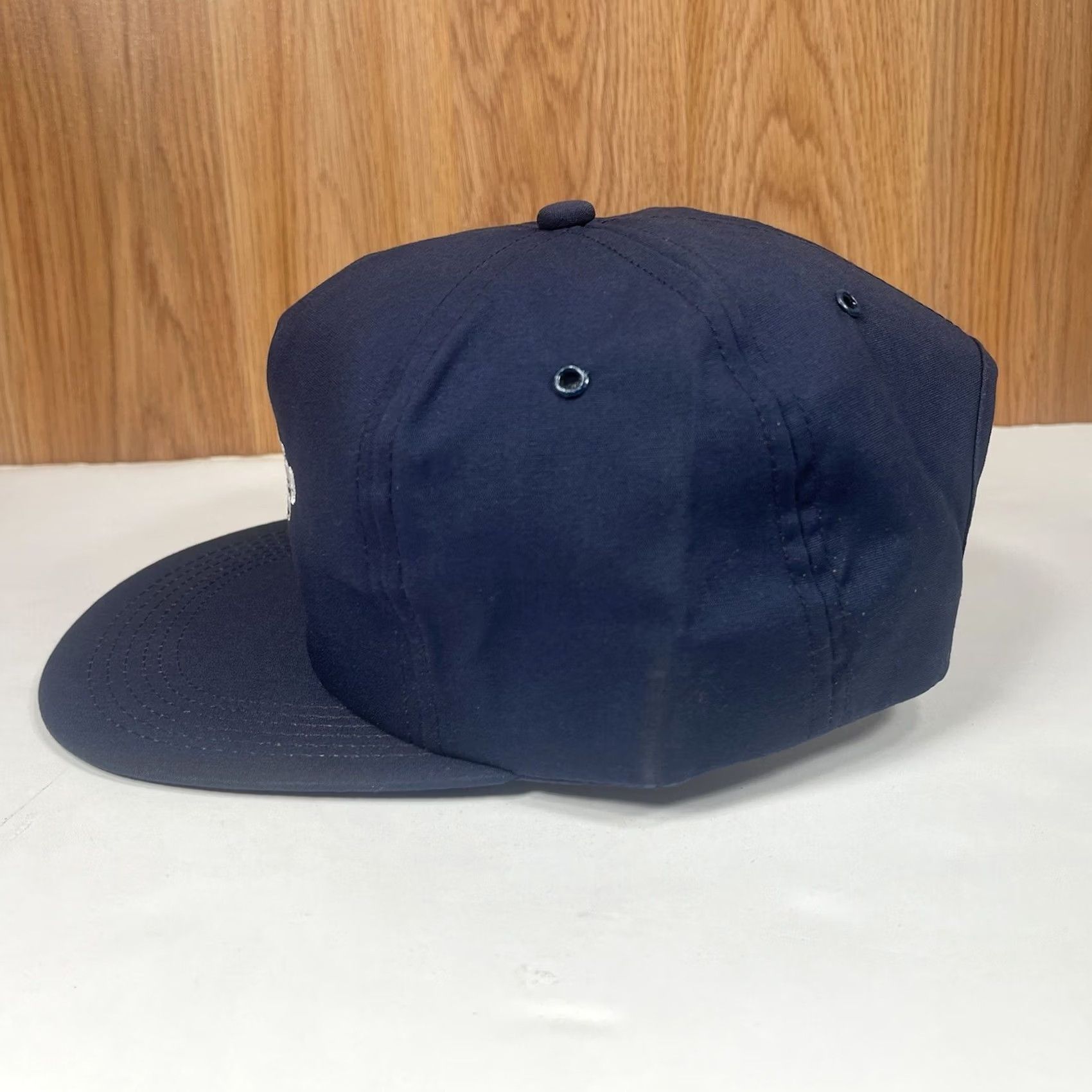 Vintage VINTAGE Cintas Weather King Heating & Cooling Snapback Trucker Hat Cap Navy Blue Hat Mens Adjustable Blue Size ONE SIZE - 4 Thumbnail
