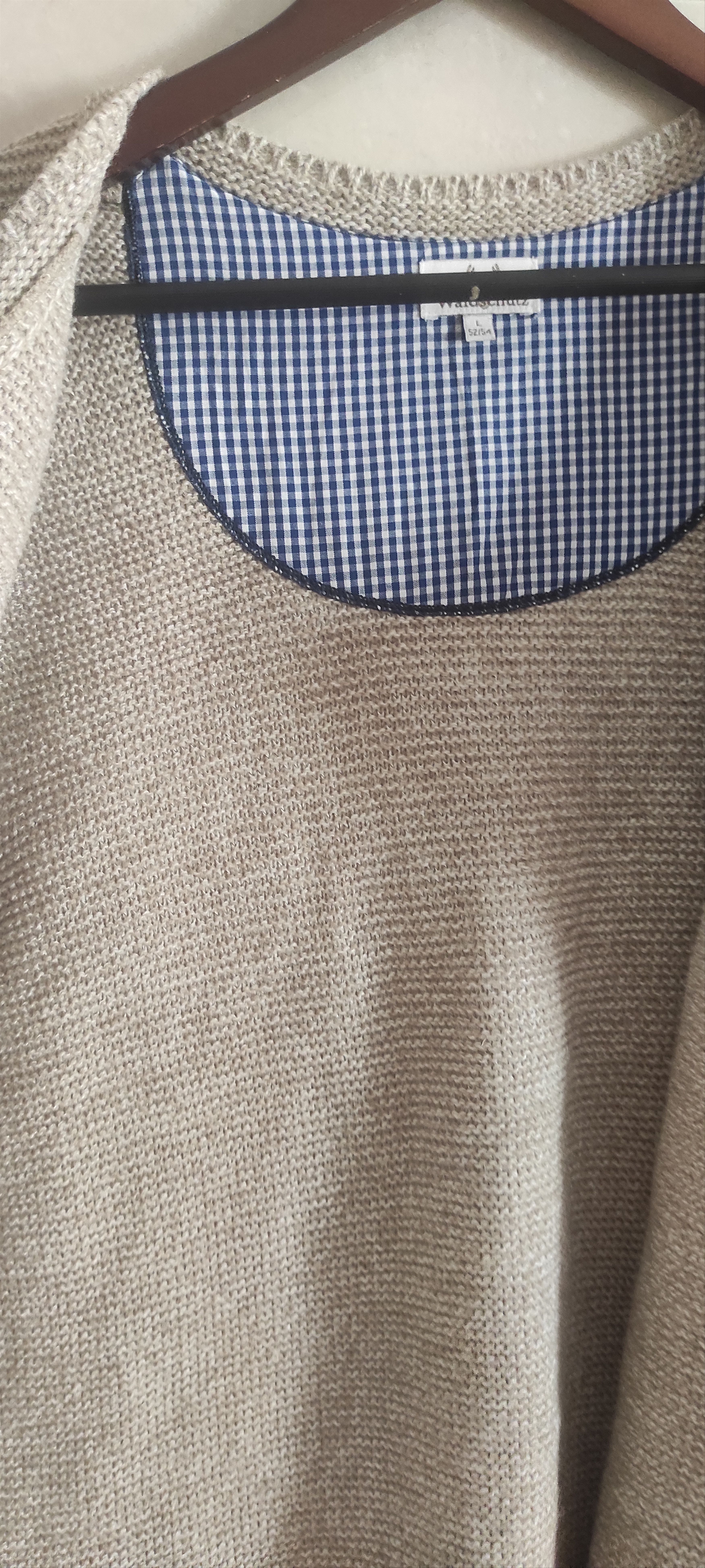 Vintage Waldschütz Gray Wool Trachten Gillet Mens Knit Vest Size US L / EU 52-54 / 3 - 4 Thumbnail
