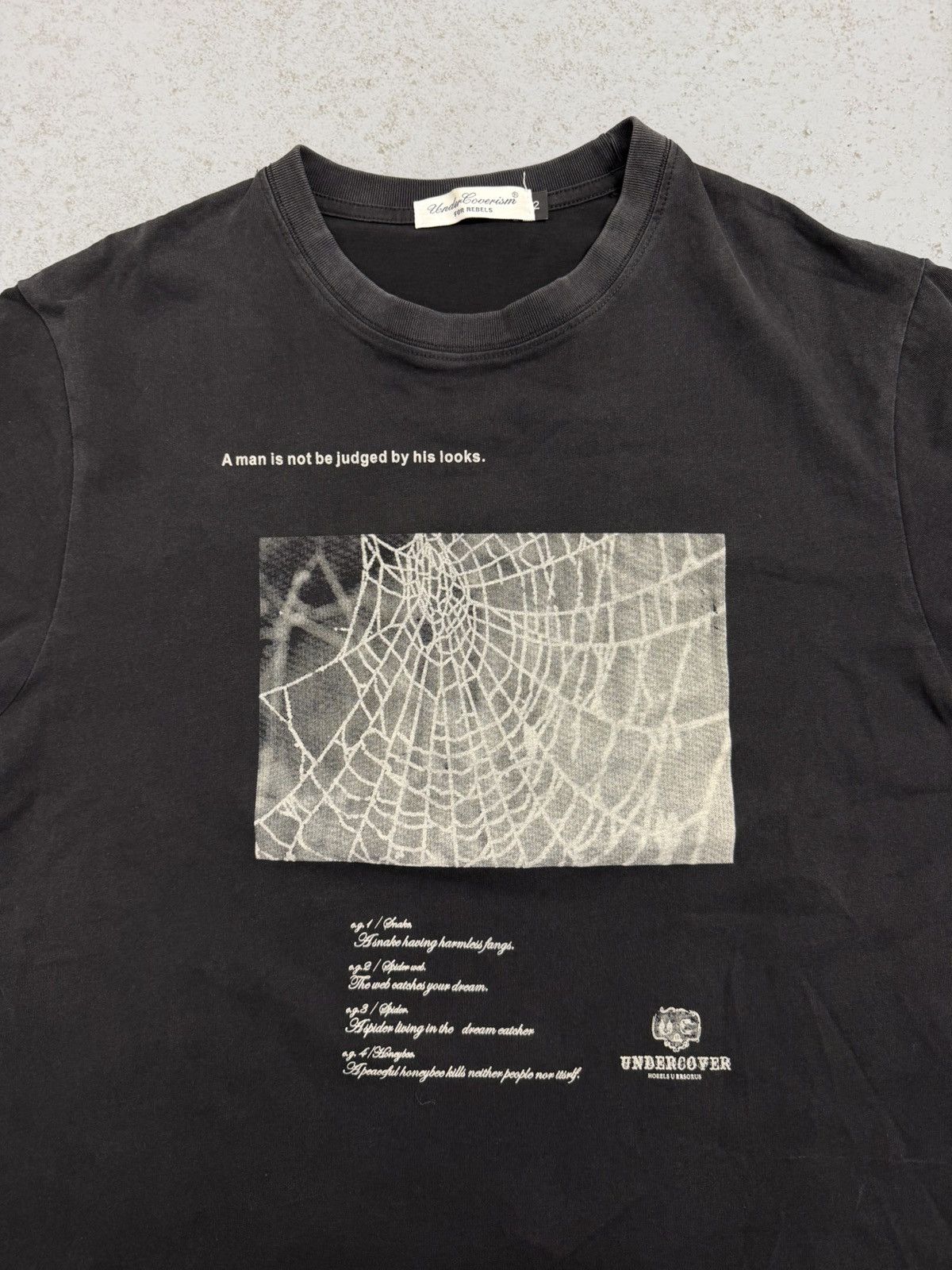 Undercover Undercoverism Spider Poetry T-Shirt Size US S / EU 44-46 / 1 - 4 Thumbnail