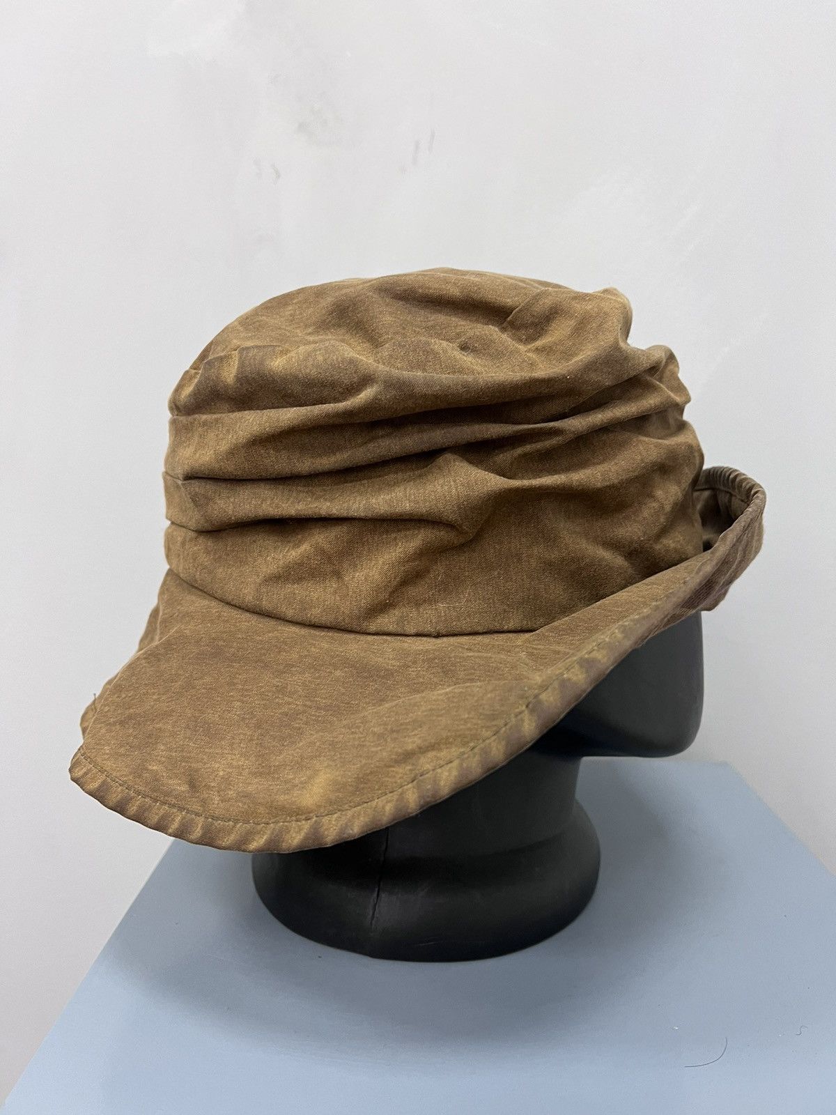Barbour × Japanese Brand × Vintage VINTAGE BARBOUR WAXED COTTON BUCKET HAT CAP Size ONE SIZE - 4 Thumbnail
