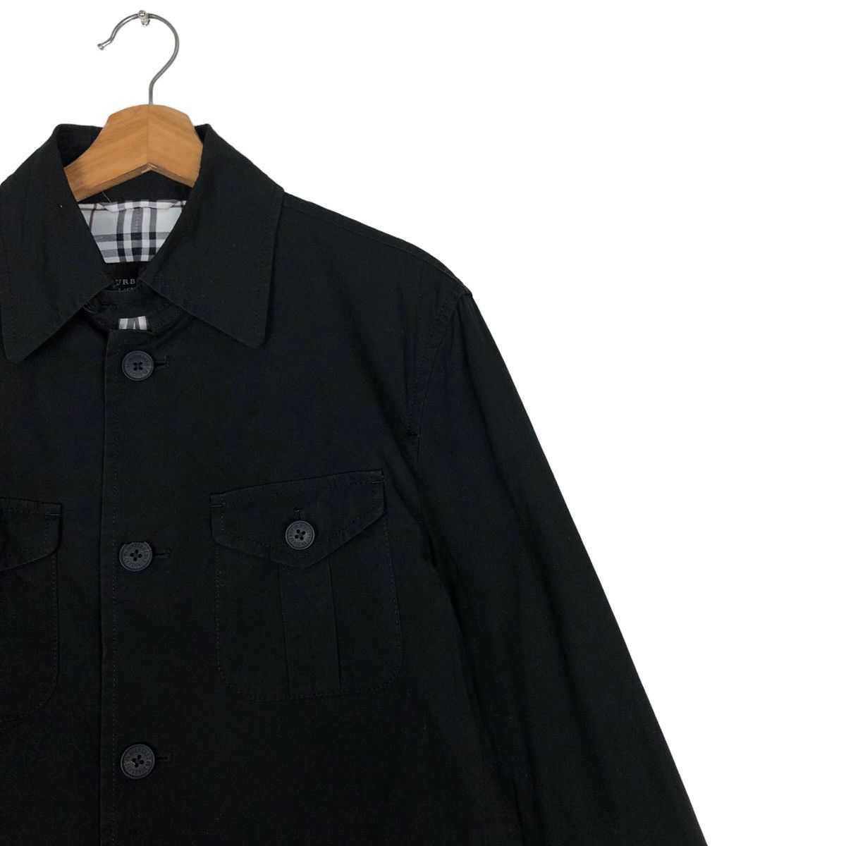 Burberry 🔥Vintage Chore Jacket Burberry Black Label Nova Check Size US M / EU 48-50 / 2 - 6 Thumbnail