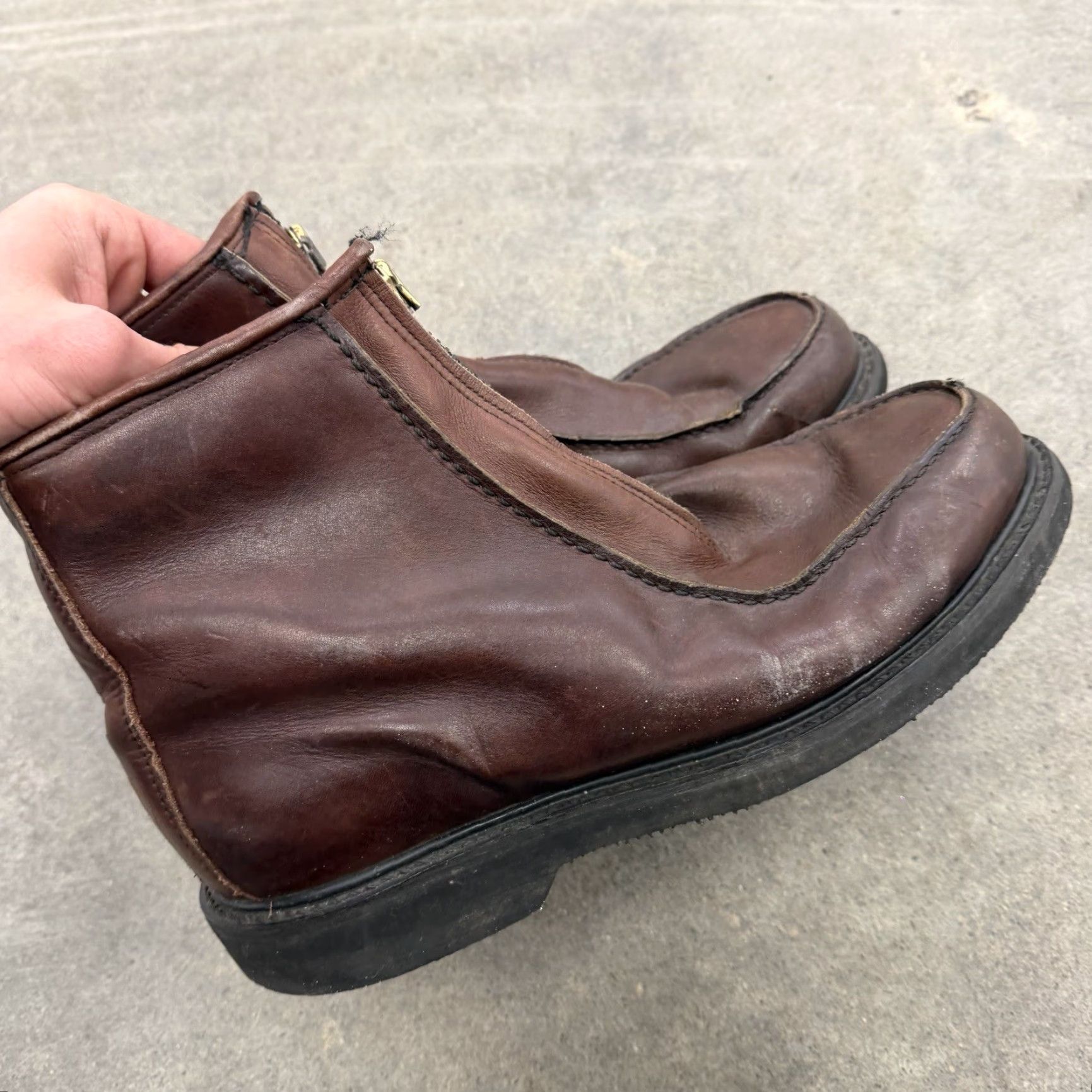 Doublet VINTAGE Double H Insulated Stadium Boots Style 5334 Mens Size 11 D Brown Size US 11 / EU 44 - 4 Thumbnail