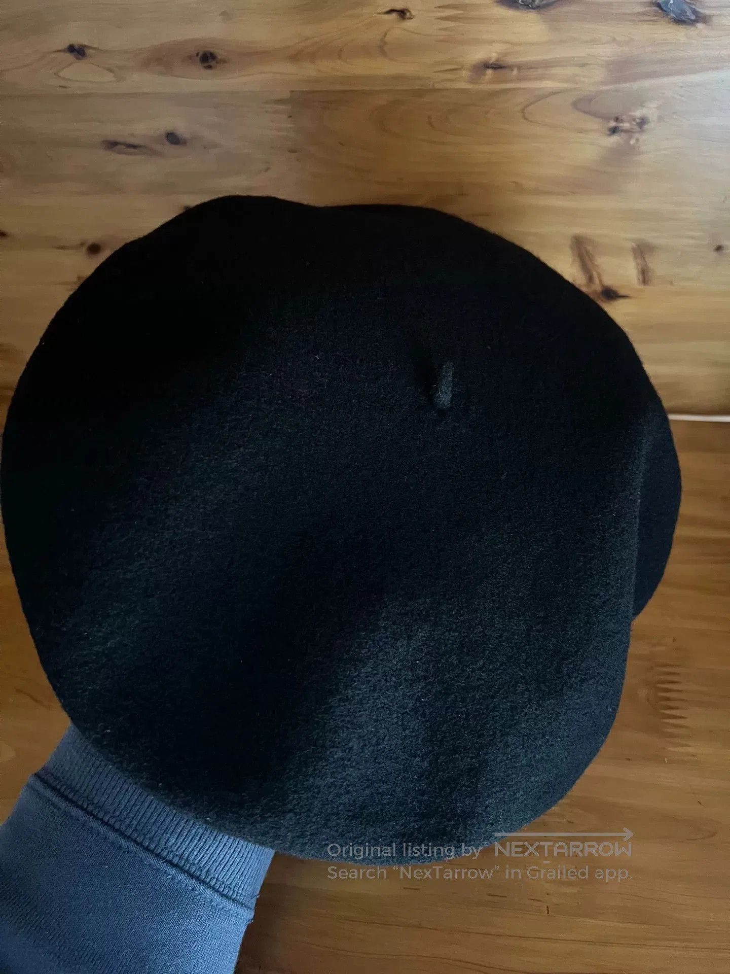 Bape black wool beret hat. Size ONE SIZE - 1 Thumbnail