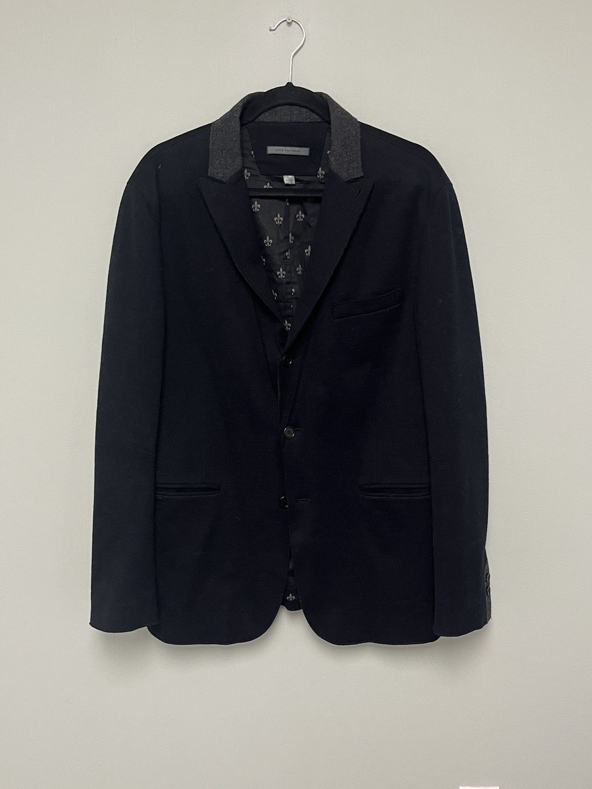 John Varvatos Raw edge jacket. 52 Size US L / EU 52-54 / 3 - 8 Thumbnail