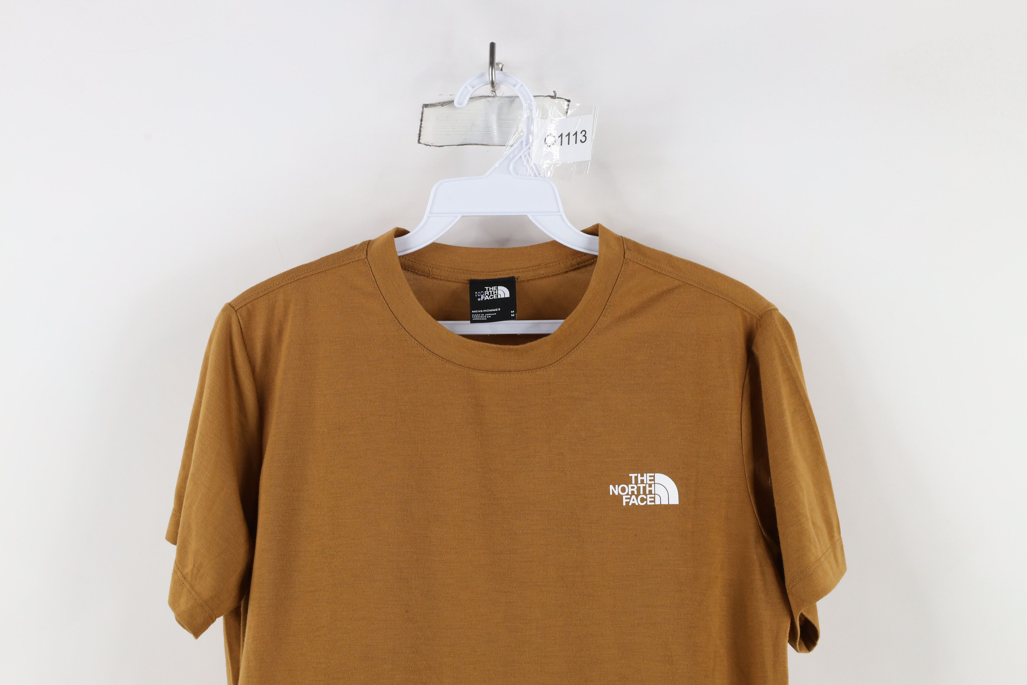 The North Face × Vintage The North Face Knit Short Sleeve T-Shirt Brown Polyester Size US M / EU 48-50 / 2 - 2 Thumbnail