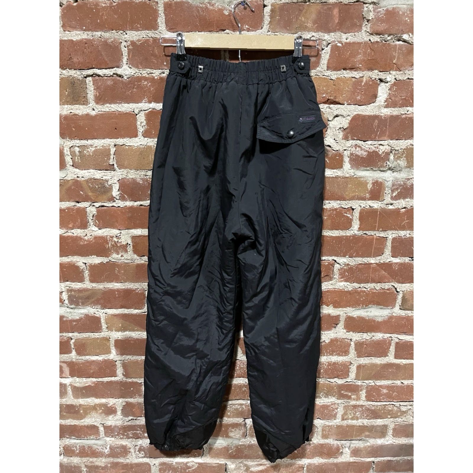 Vintage Vintage Columbia Snow Pants Womens M Snow Pants Black Snow Ski Womens Vintage Columbia Snow Pants M Black Ski Comfort Elastic Waist Size 32" / US 10 / IT 46 - 3 Thumbnail