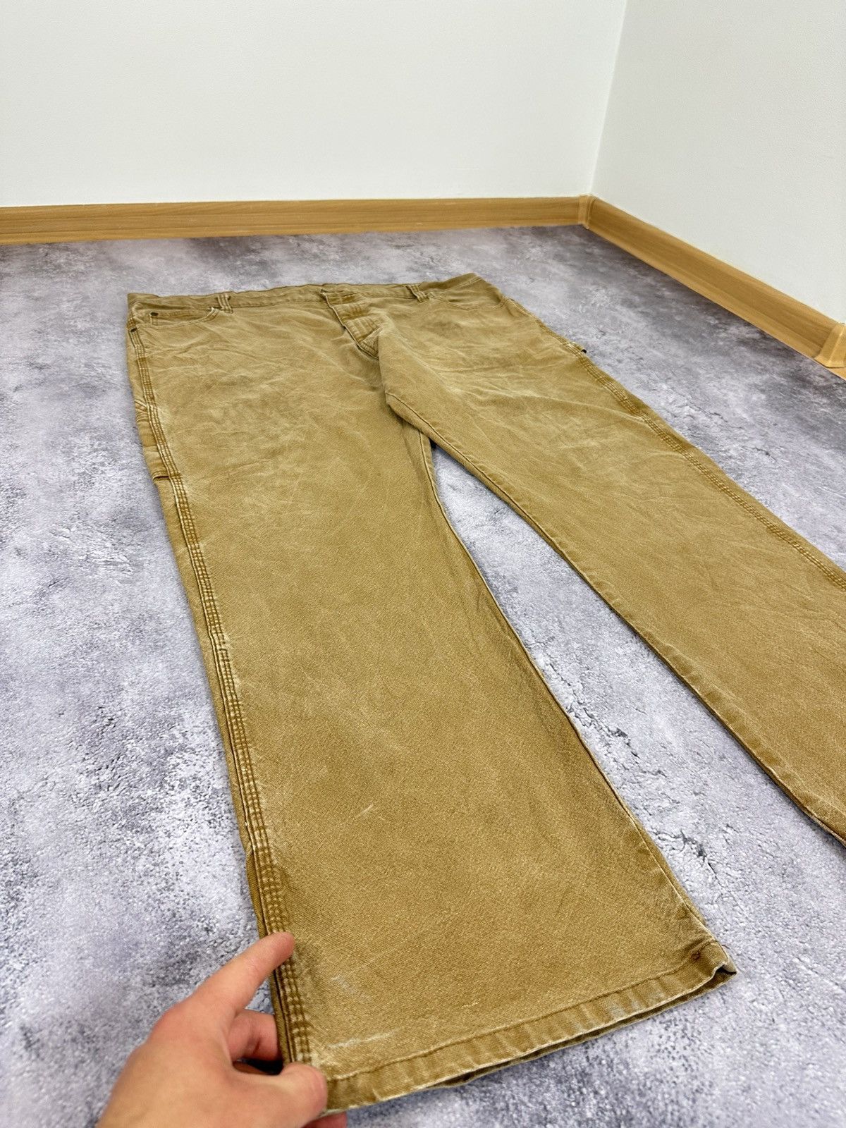 Dickies Vintage Dickies Faded Baggy Cargo Carpenter USA Work Pants Size US 44 / EU 60 - 8 Thumbnail