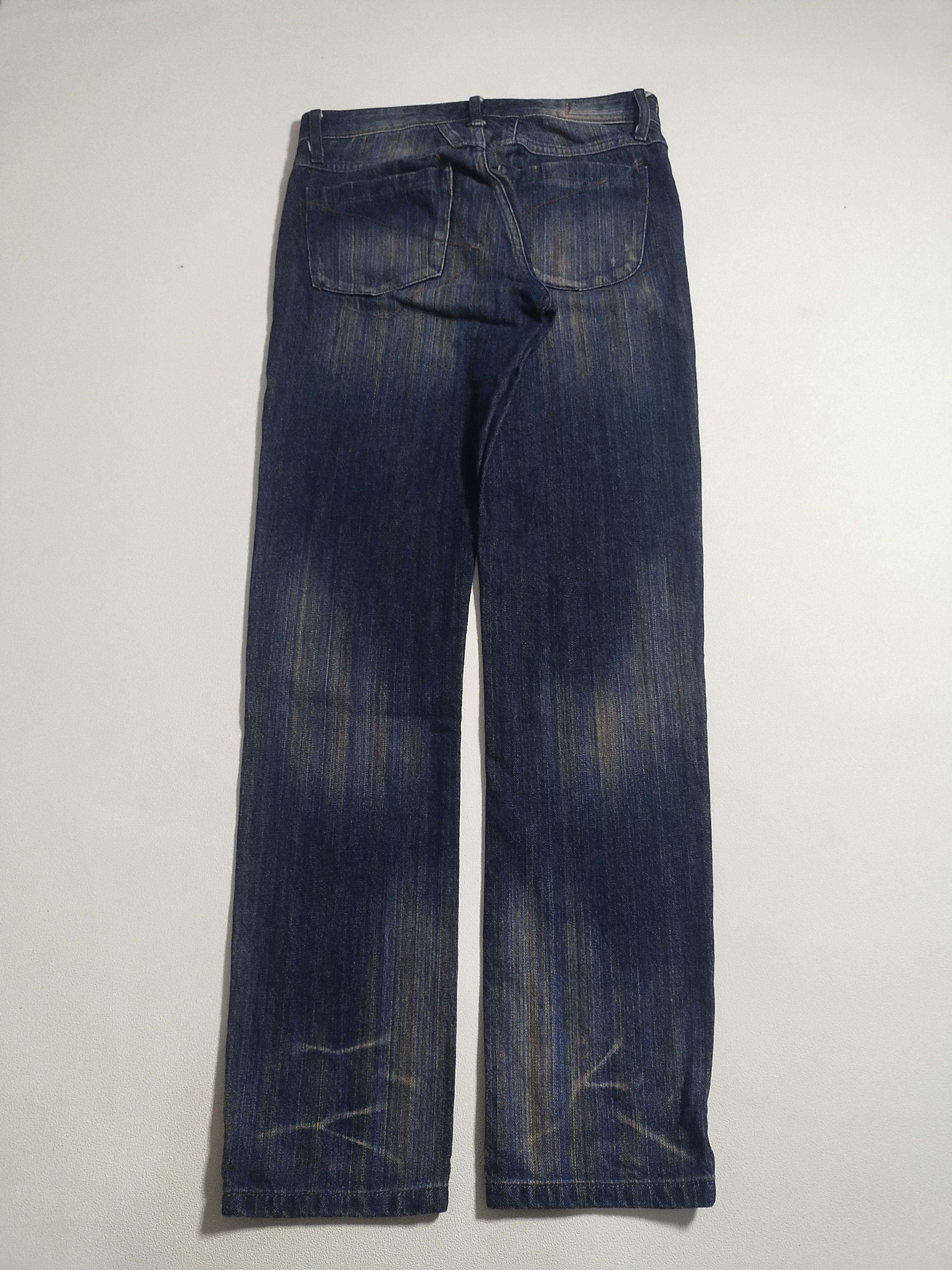 Marithe + Francois Girbaud Vintage Marithé François Girbaud Rainbow Wash Jeans Size US 30 / EU 46 - 6 Thumbnail