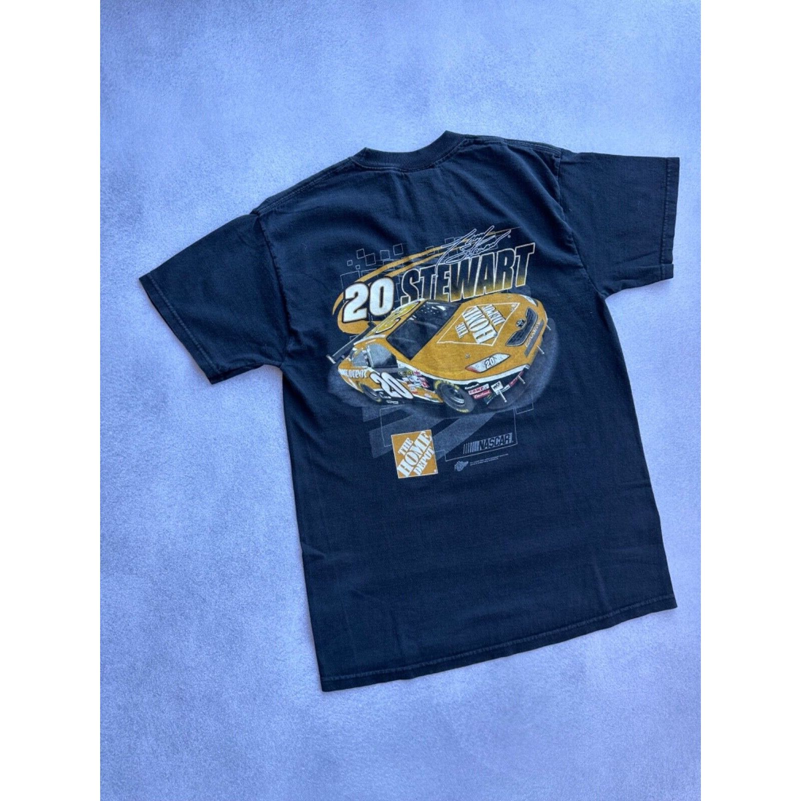 NASCAR VTG NASCAR Tony Stewart Home Depot Racing T-shirt Size US M / EU 48-50 / 2 - 2 Thumbnail