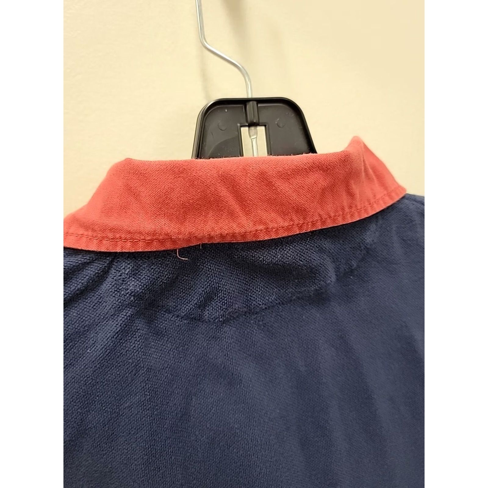 Polo Ralph Lauren VINTAGE Polo by Ralph Lauren Rugby Polo XL Nautical Maritime Collared HMS Crown Shirt Men Blue Cotton Knit 90s Marine Retro Mens Size US XL / EU 56 / 4 - 7 Thumbnail