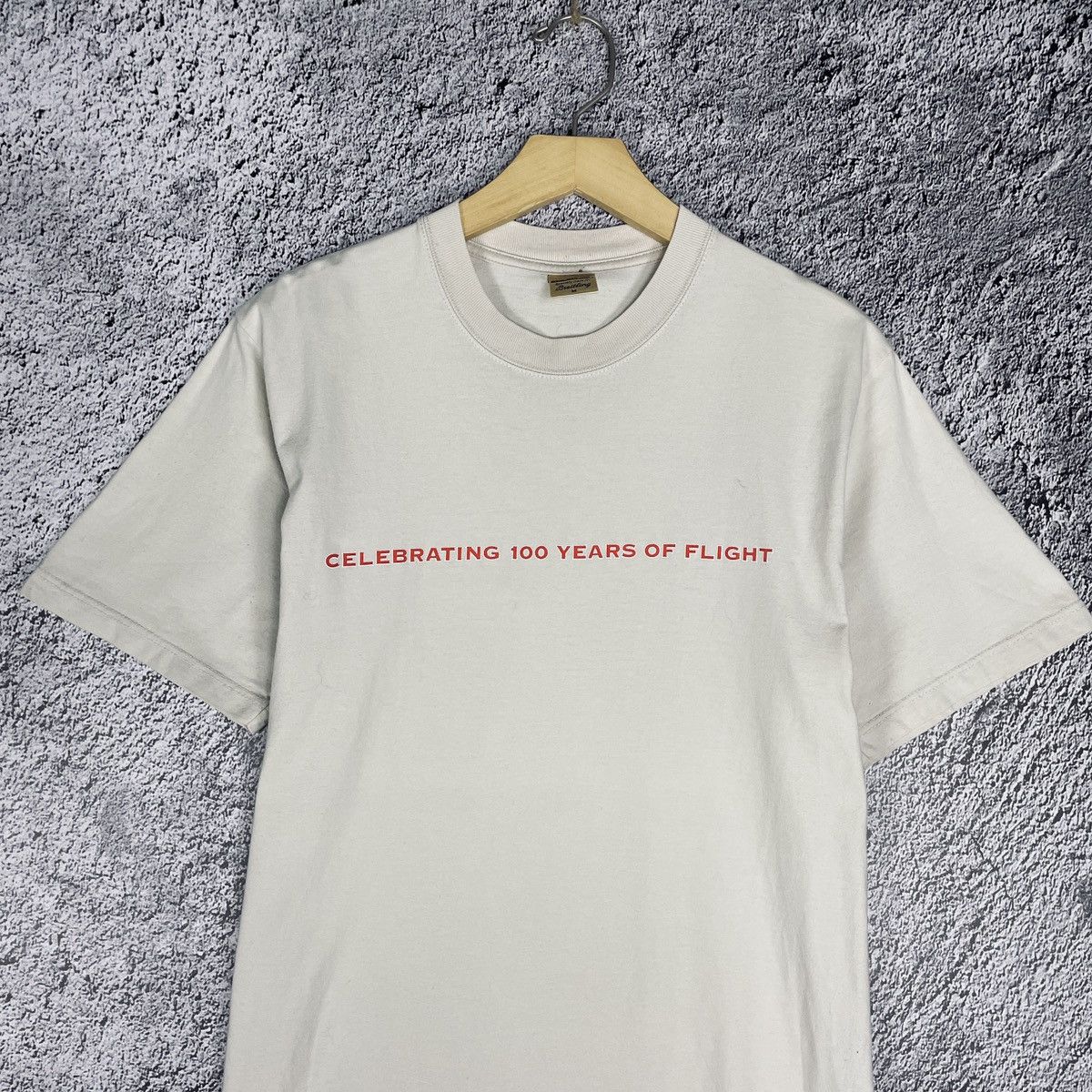Jerzees × Vintage Vintage Breitling Jerzees 100 Years Of Flight Tee Size US M / EU 48-50 / 2 - 6 Thumbnail
