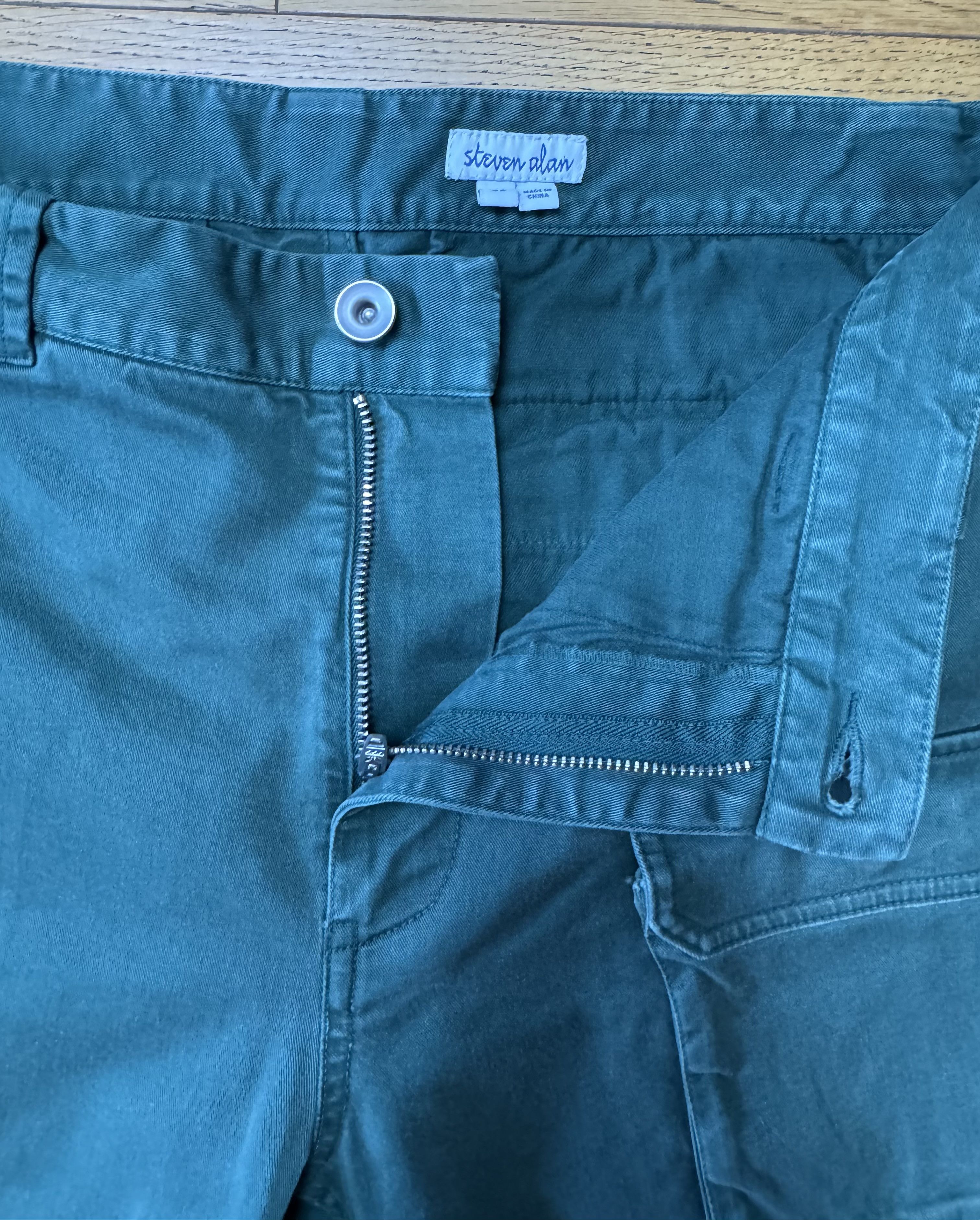 Steven Alan Steven Alan Green Utility Work Pants 32x32 Cotton Twill Size US 32 / EU 48 - 6 Thumbnail