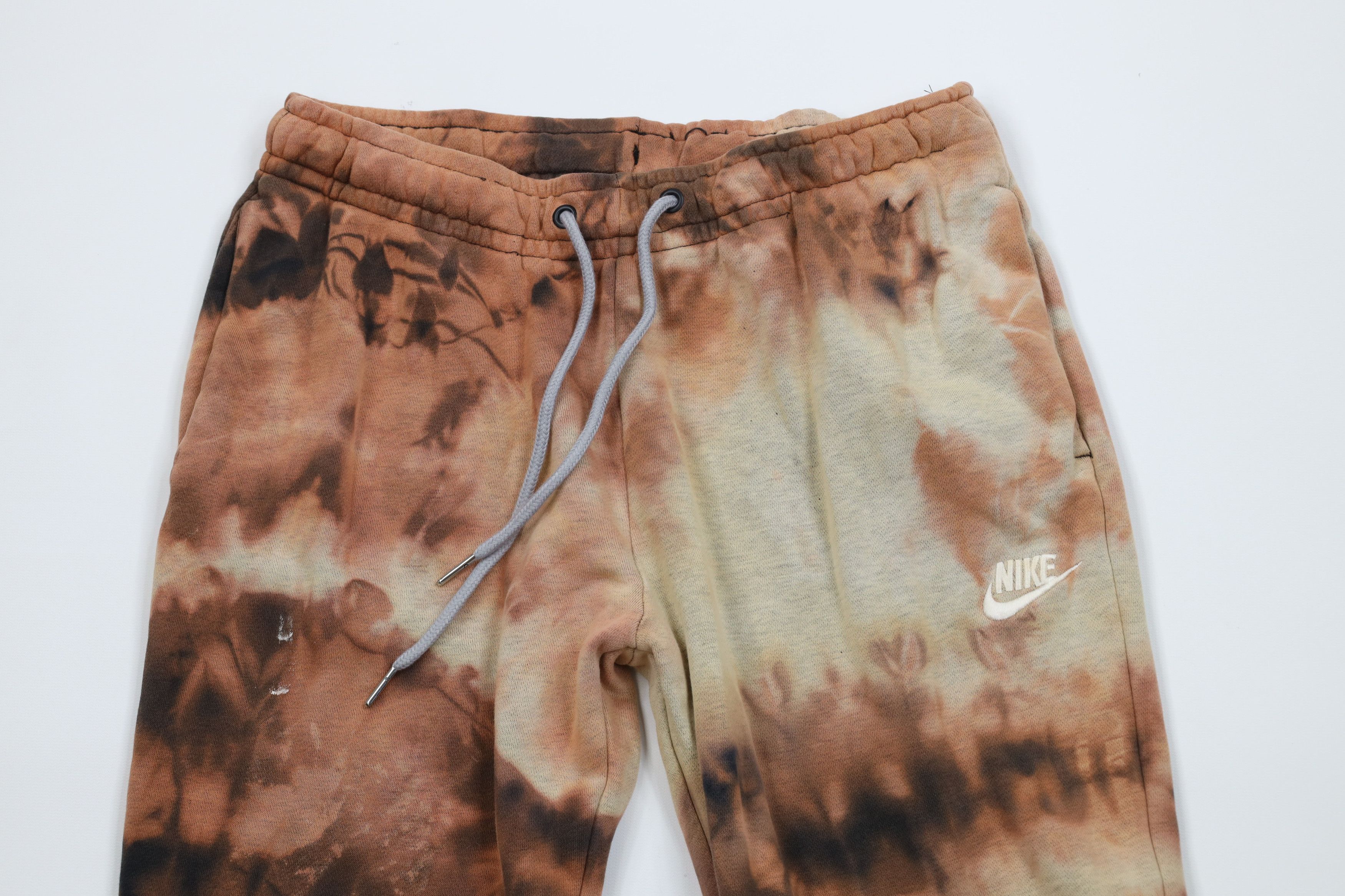 Nike Vintage Y2K Nike Mini Swoosh Acid Wash Sweatpants Joggers Size US 32 / EU 48 - 2 Thumbnail