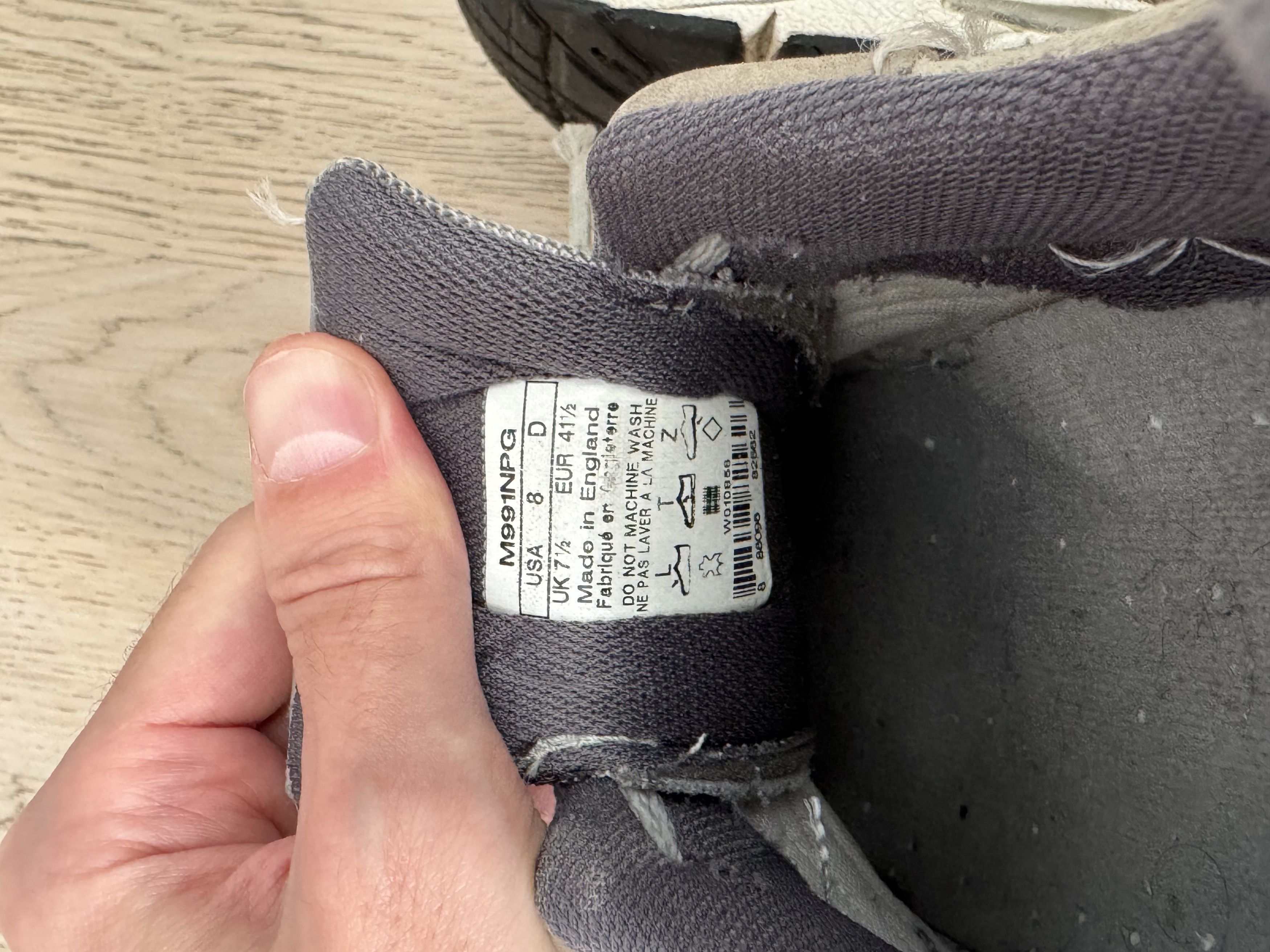 New Balance New Balance 991 Made in Eangland Size US 8 / EU 41 - 7 Thumbnail