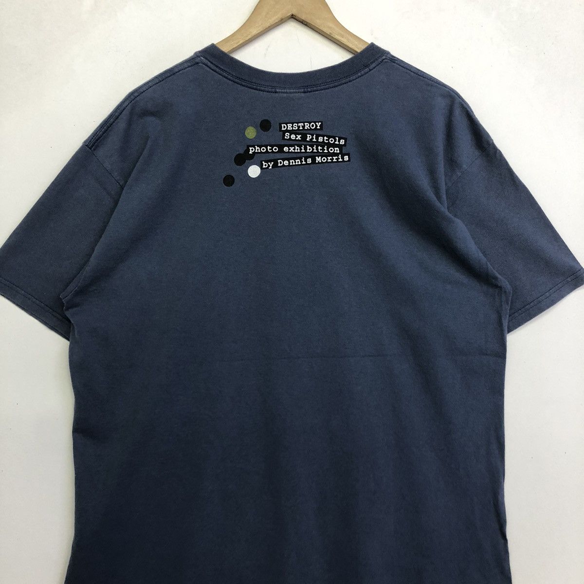 Band Tees × Vintage Vintage Destroy Sex Pistols By Dennis Morris Tshirt Size US L / EU 52-54 / 3 - 8 Thumbnail