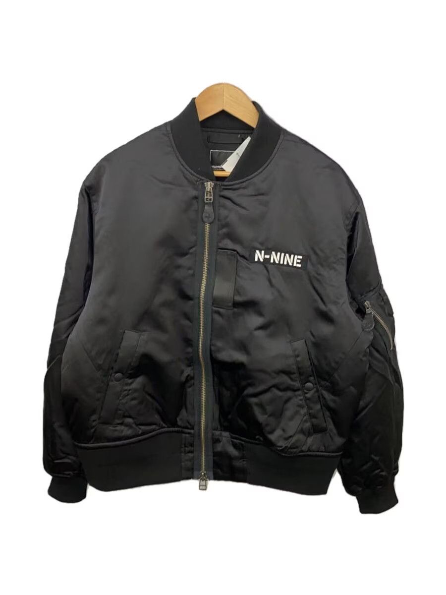 Number (N)ine "BLANK GENERATION" Nylon MA-1 Blouson Jacket Size US L / EU 52-54 / 3 - 2 Thumbnail