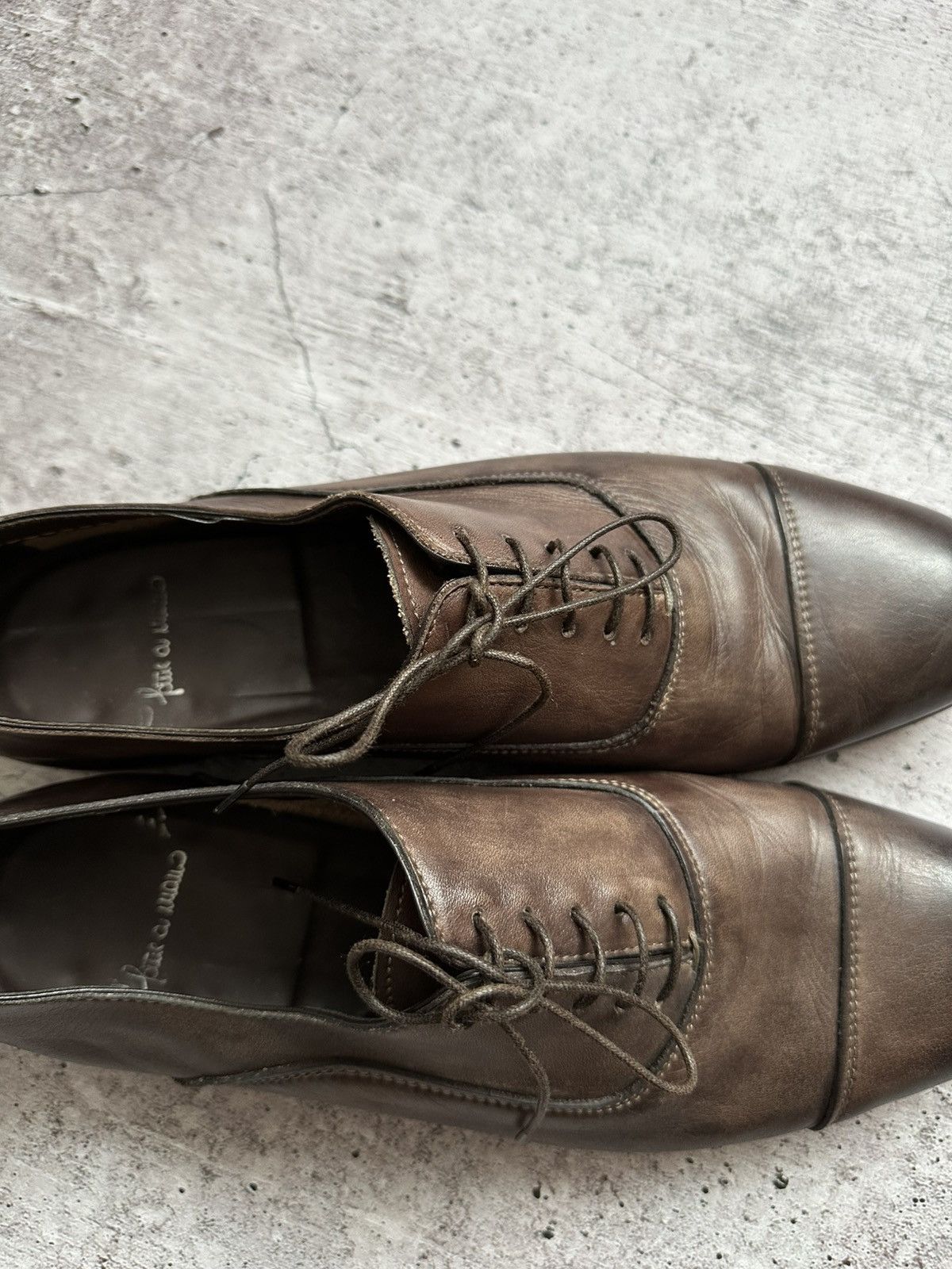 Santoni Vintage Santoni Oxford Leather Formal Shoes Size US 9.5 / EU 42-43 - 19 Thumbnail