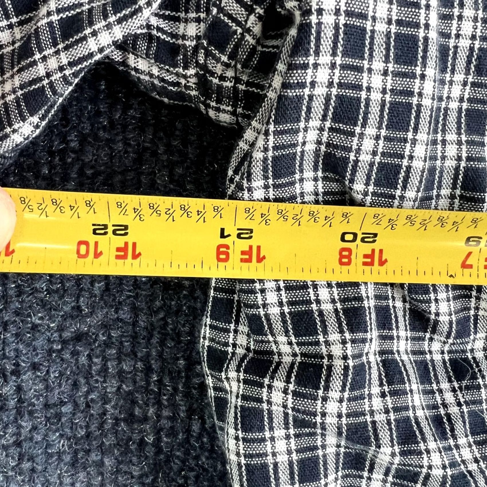 Timberland Timberland Shirt Mens XL Blue Plaid Slim Fit Long Sleeve Button Front Casual Size US XL / EU 56 / 4 - 5 Thumbnail