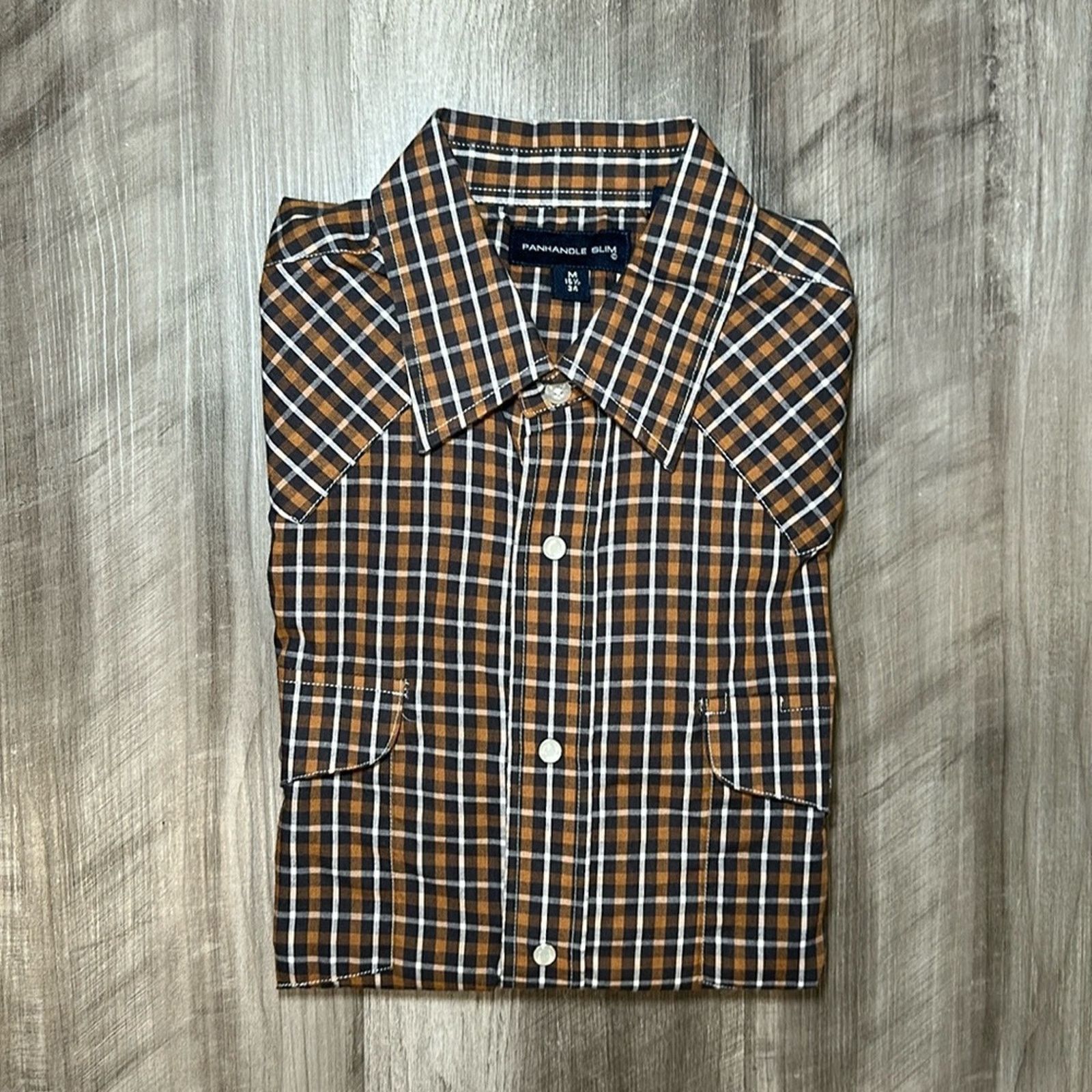 Panhandle Slim Panhandle Slim Western Long Sleeve Pearl Snap - Medium Size US M / EU 48-50 / 2 - 1 Thumbnail