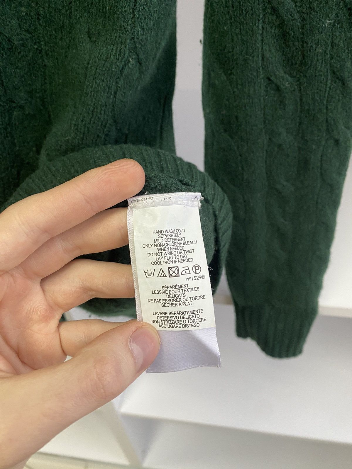 Polo Ralph Lauren × Vintage Vintage Polo Ralph Lauren Women's Sweater Size M / US 6-8 / IT 42-44 - 10 Thumbnail