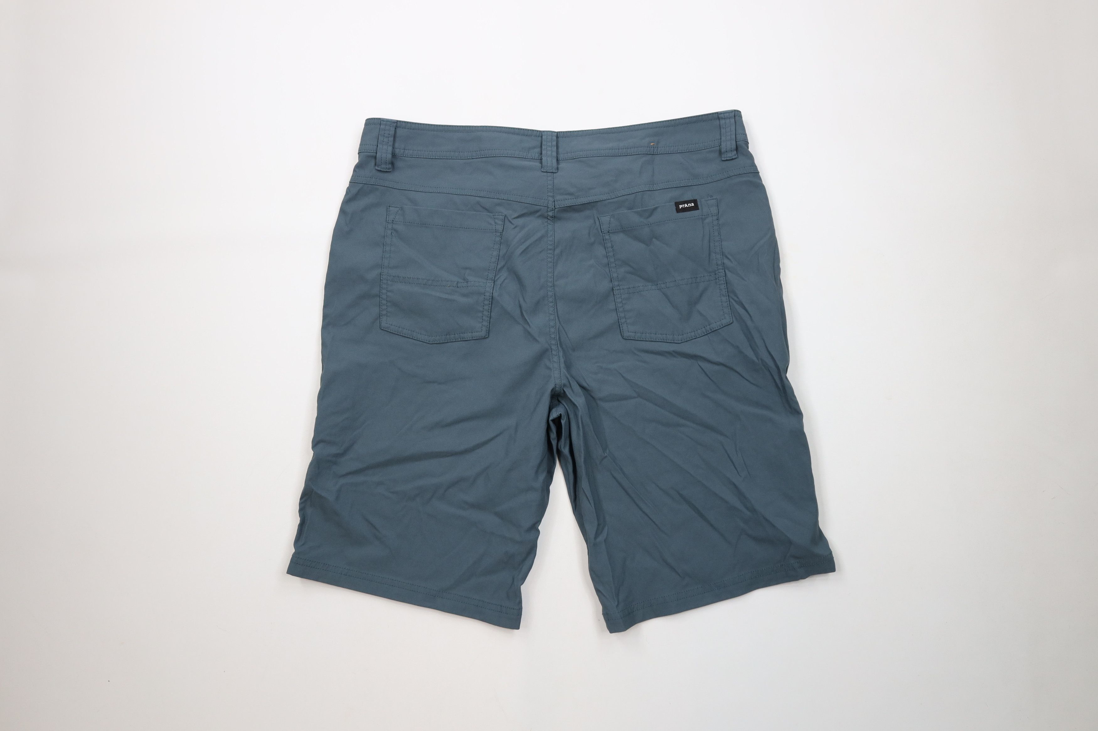 Prana × Vintage prAna Breathe Brion II Hiking Trail Mountain Shorts Teal Size US 38 / EU 54 - 7 Thumbnail
