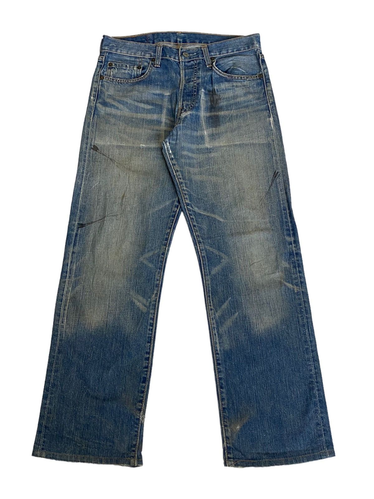 Levi's × Levi's Vintage Clothing Levis Vintage Clothing 501 XX 359 Button Fly Distress Denim Size US 29 - 2 Thumbnail