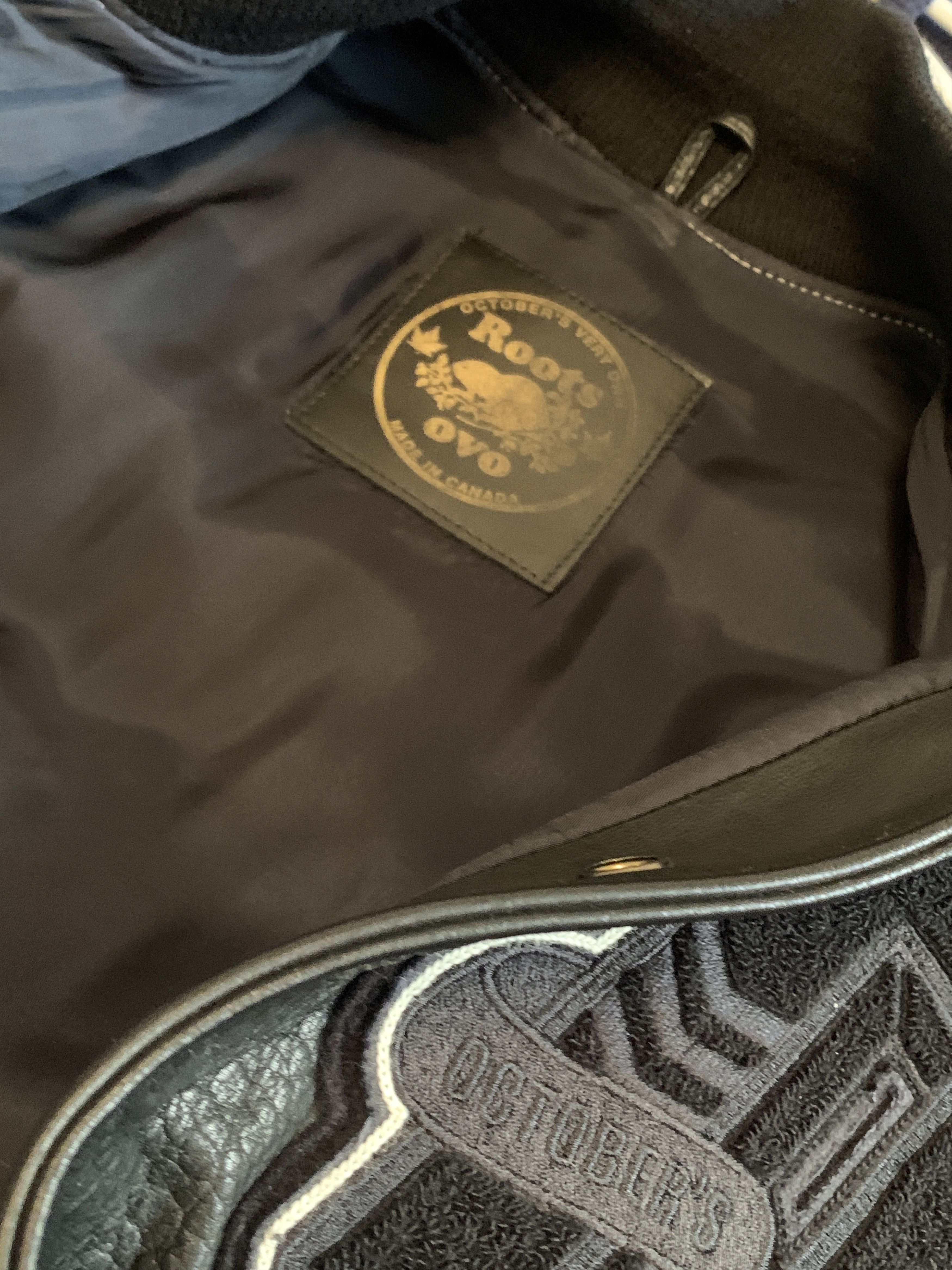 Drake 💥💎F&F💎💥🦉OVO x Roots 2014 Buffalo Leather Varsity 1/4 Size US M / EU 48-50 / 2 - 21 Thumbnail