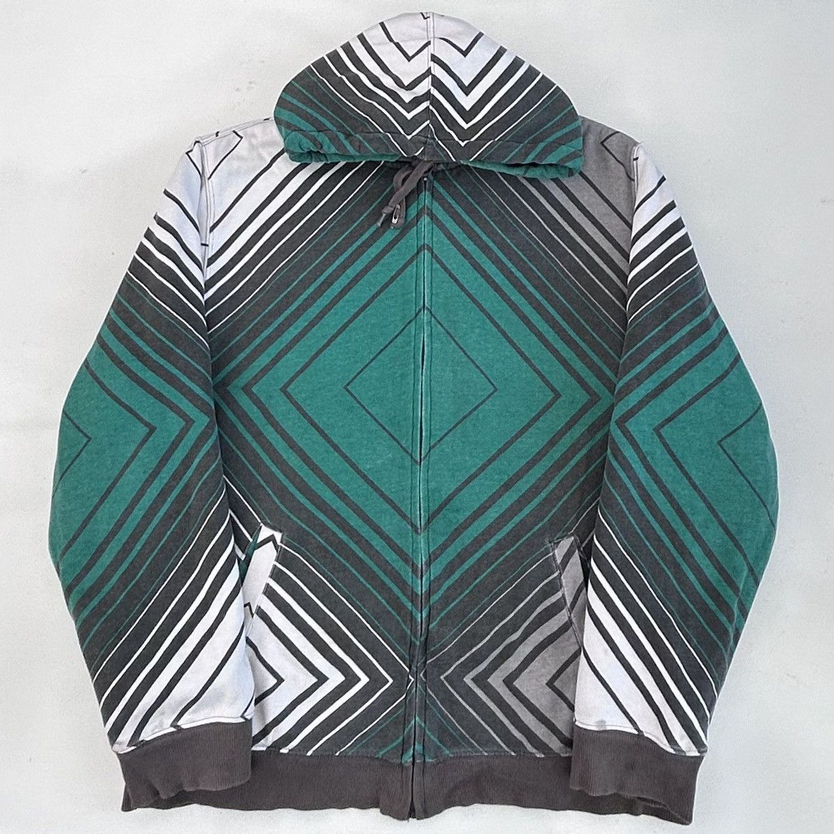 Vintage Machine Clothing Company Fully Lined Hoodie Jacket Men’s L Size US L / EU 52-54 / 3 - 1 Thumbnail