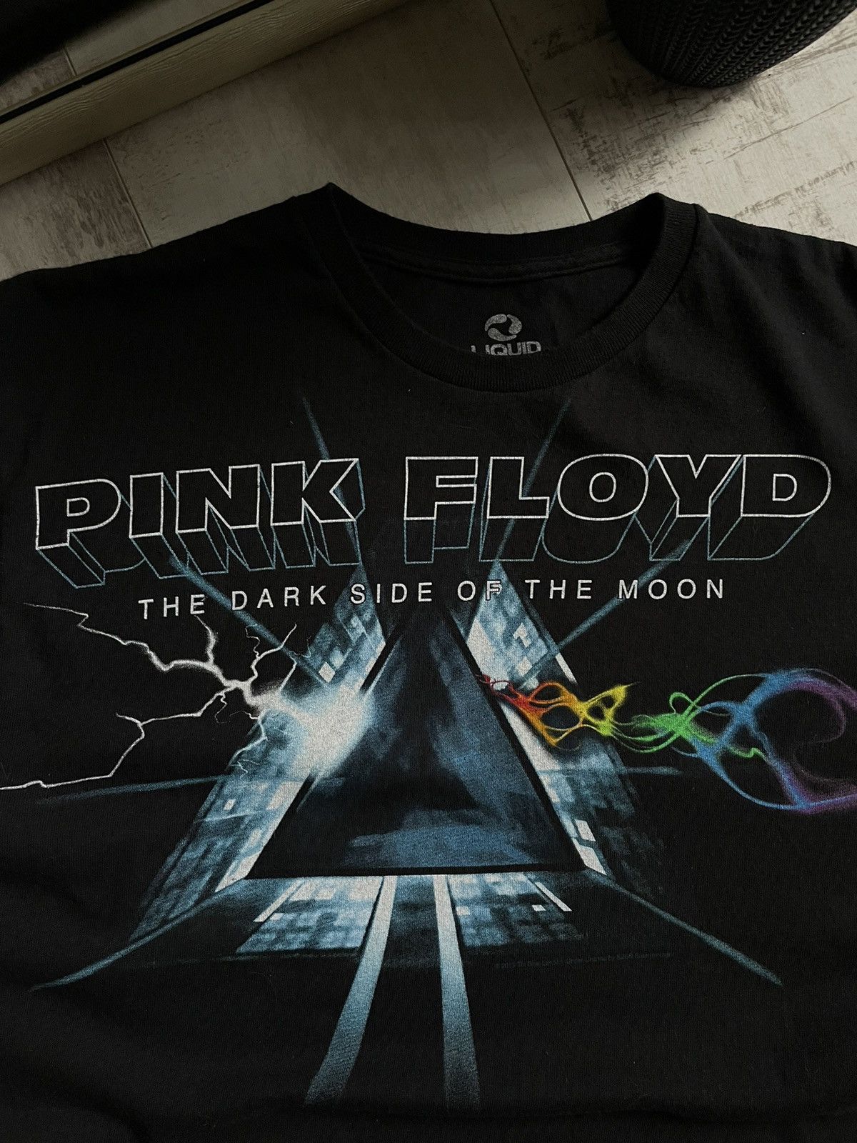 Liquid Blue × Pink Floyd × Vintage Vintage Pink Floyd Liquid Blue Tee “DARK SIDE OF THE MOON “ Size US L / EU 52-54 / 3 - 4 Thumbnail
