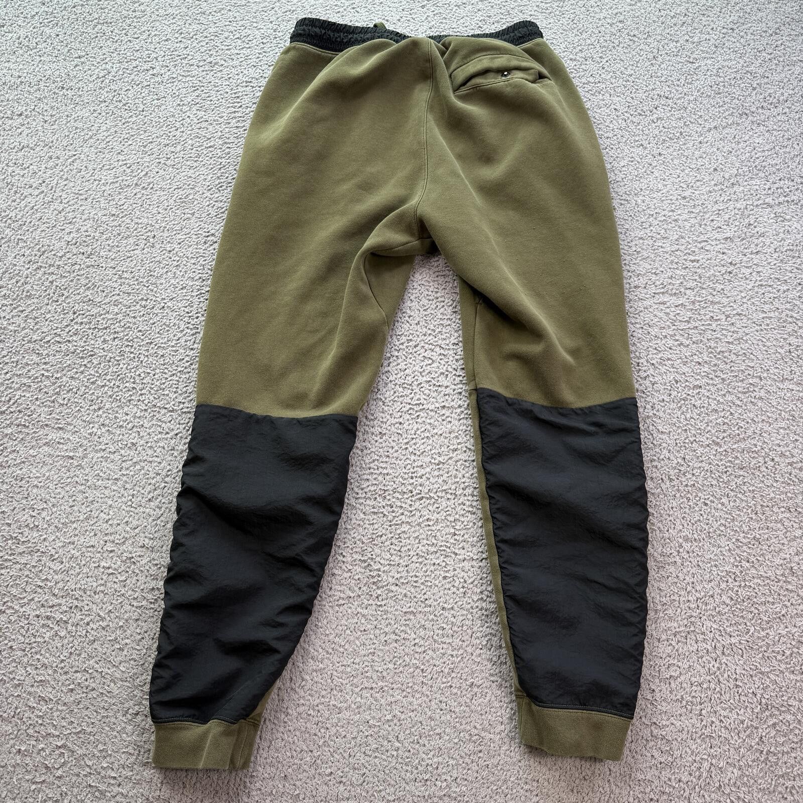 Nike Nike Just Do It Olive Green Fleece Jogger Sweatpants Mens S Size US 30 / EU 46 - 2 Thumbnail