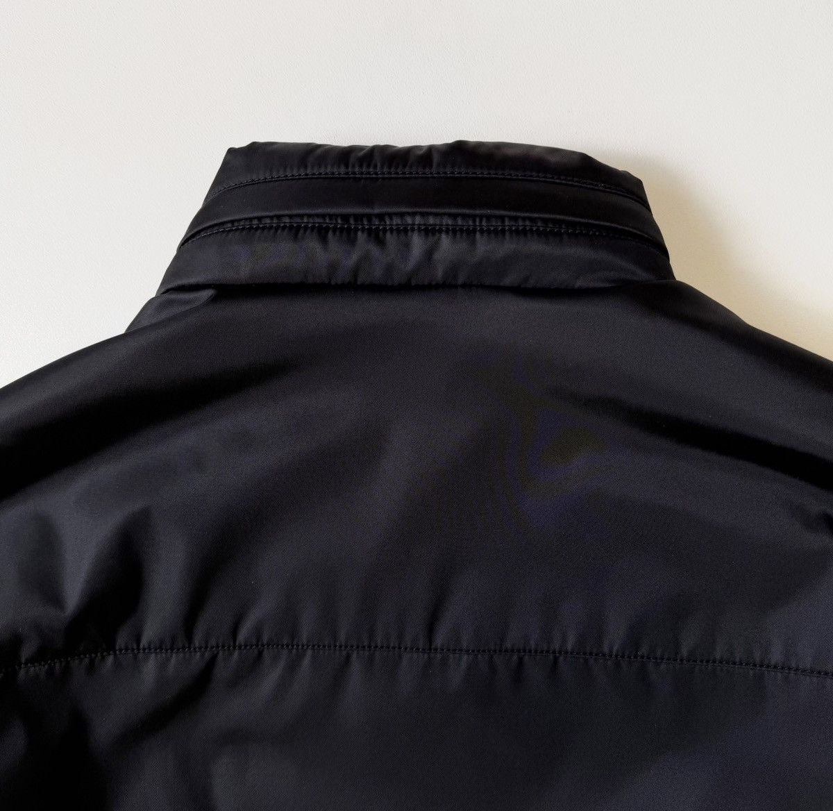 Prada A/W 24 Black Nylon Hooded Utility Jacket Size US L / EU 52-54 / 3 - 20 Thumbnail