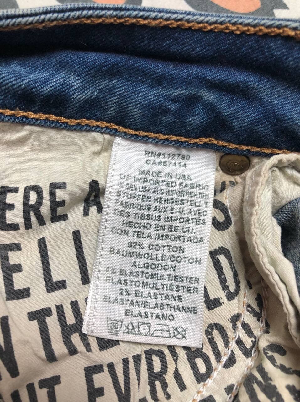 True Religion × Vintage Vintage Baggy True Religion Jeans Super T Made In USA Size US 30 / EU 46 - 3 Thumbnail