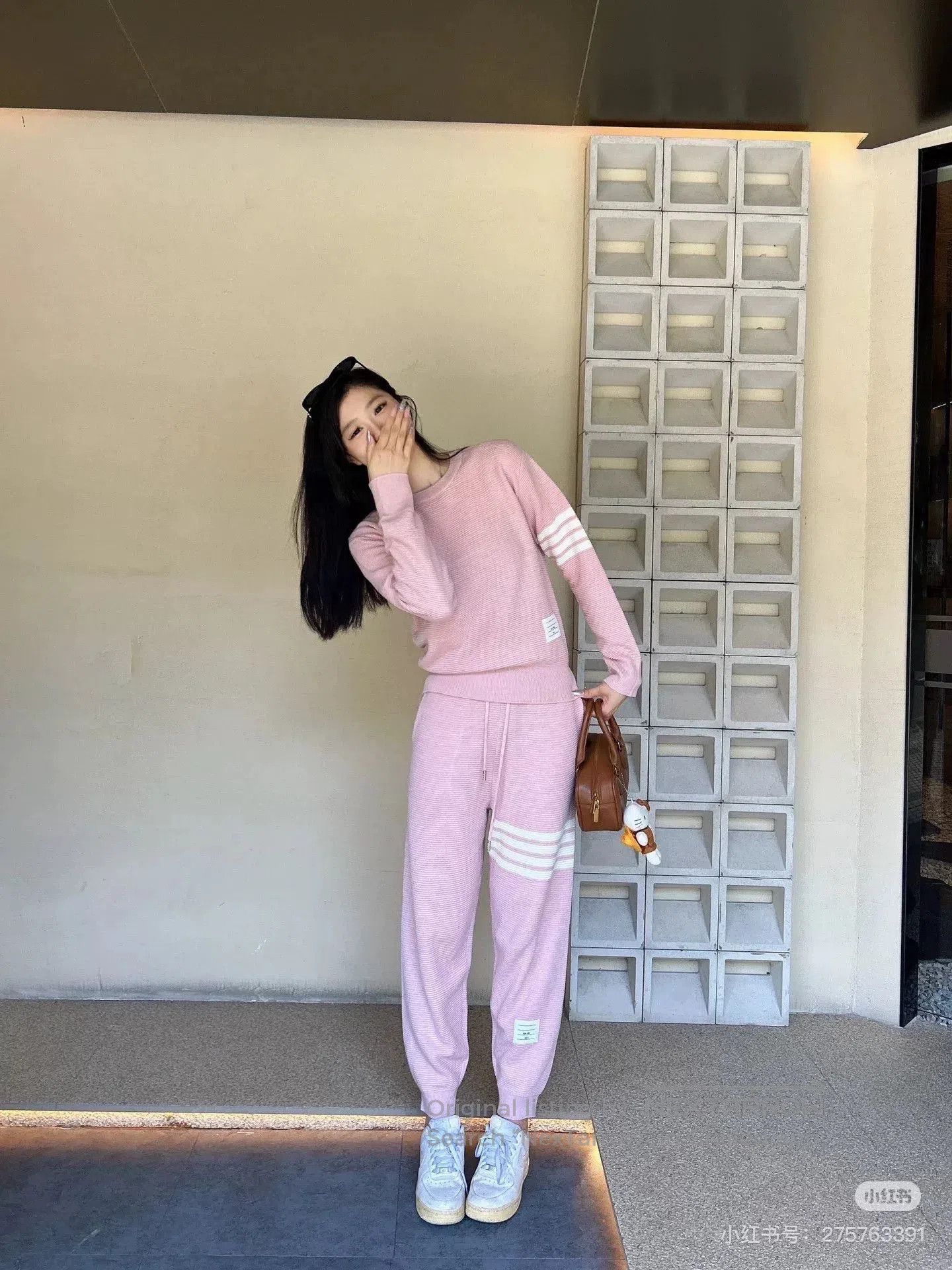 Thom Browne pink thom browne athletic pants. Size US 38 / EU 54 - 8 Thumbnail