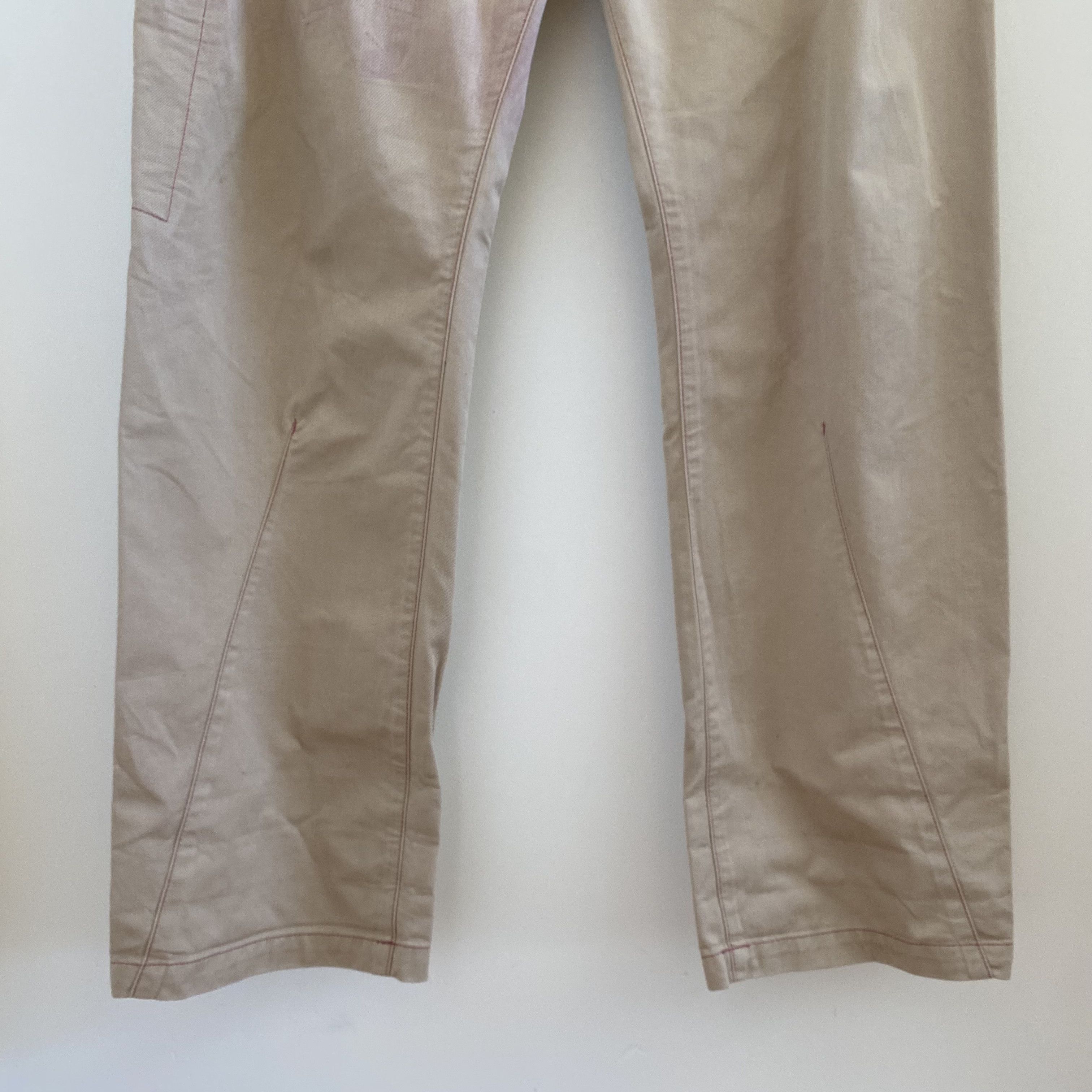 Comme des Garcons Comme des Garcons 2008 Contrast Stitch Work Pant Size US 34 / EU 50 - 7 Thumbnail