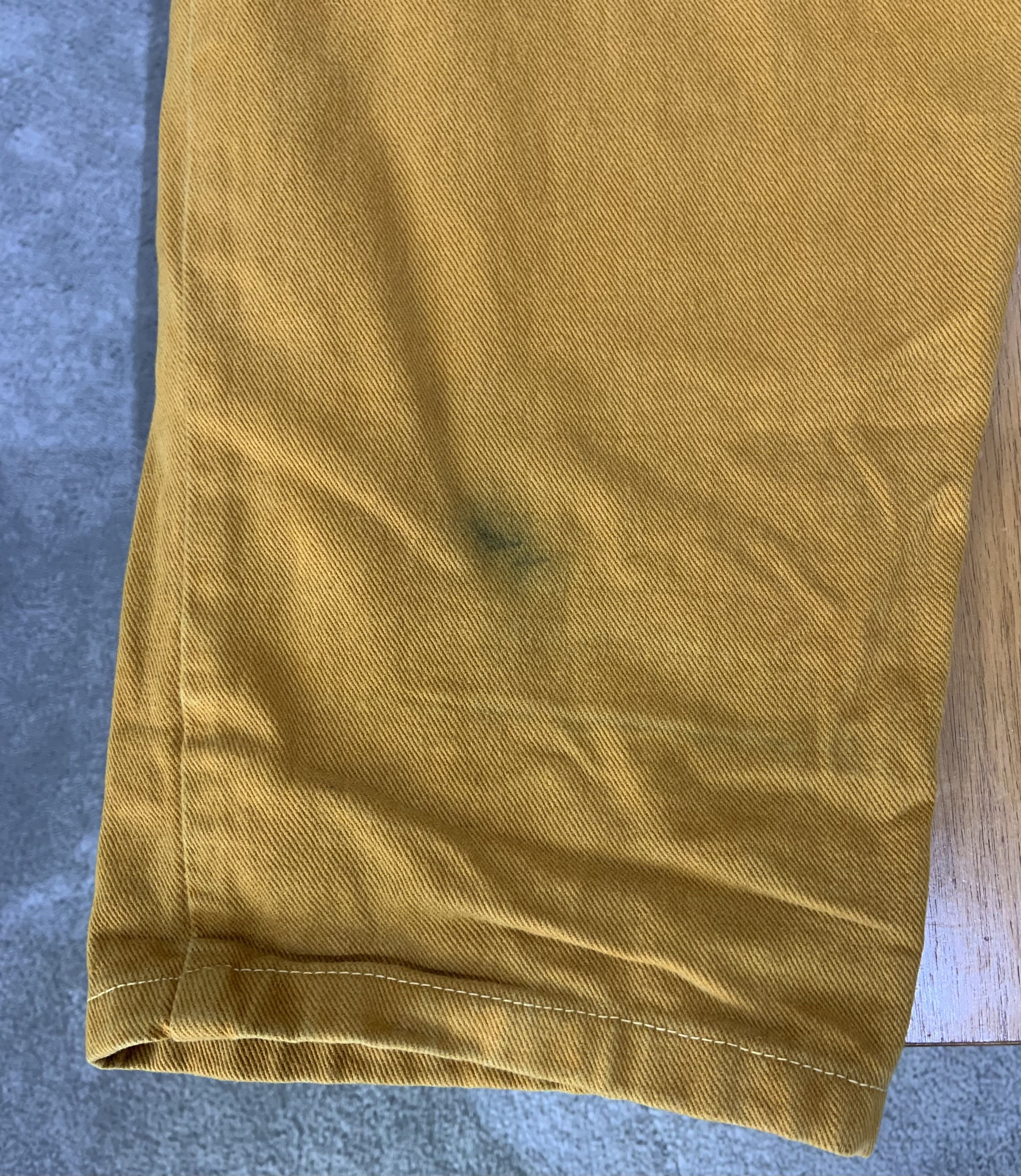 Marc Buchanan × Pelle Pelle × Vintage VINTAGE MARC BUCHANAN PELLE PELLE MUSTARD YELLOW JEANS Size US 30 / EU 46 - 7 Thumbnail