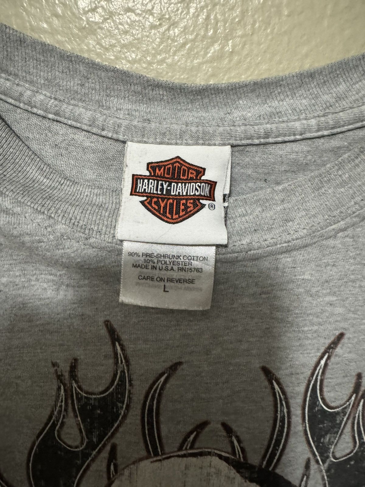 Harley Davidson Vintage Harley T-shirt Size US L / EU 52-54 / 3 - 3 Thumbnail