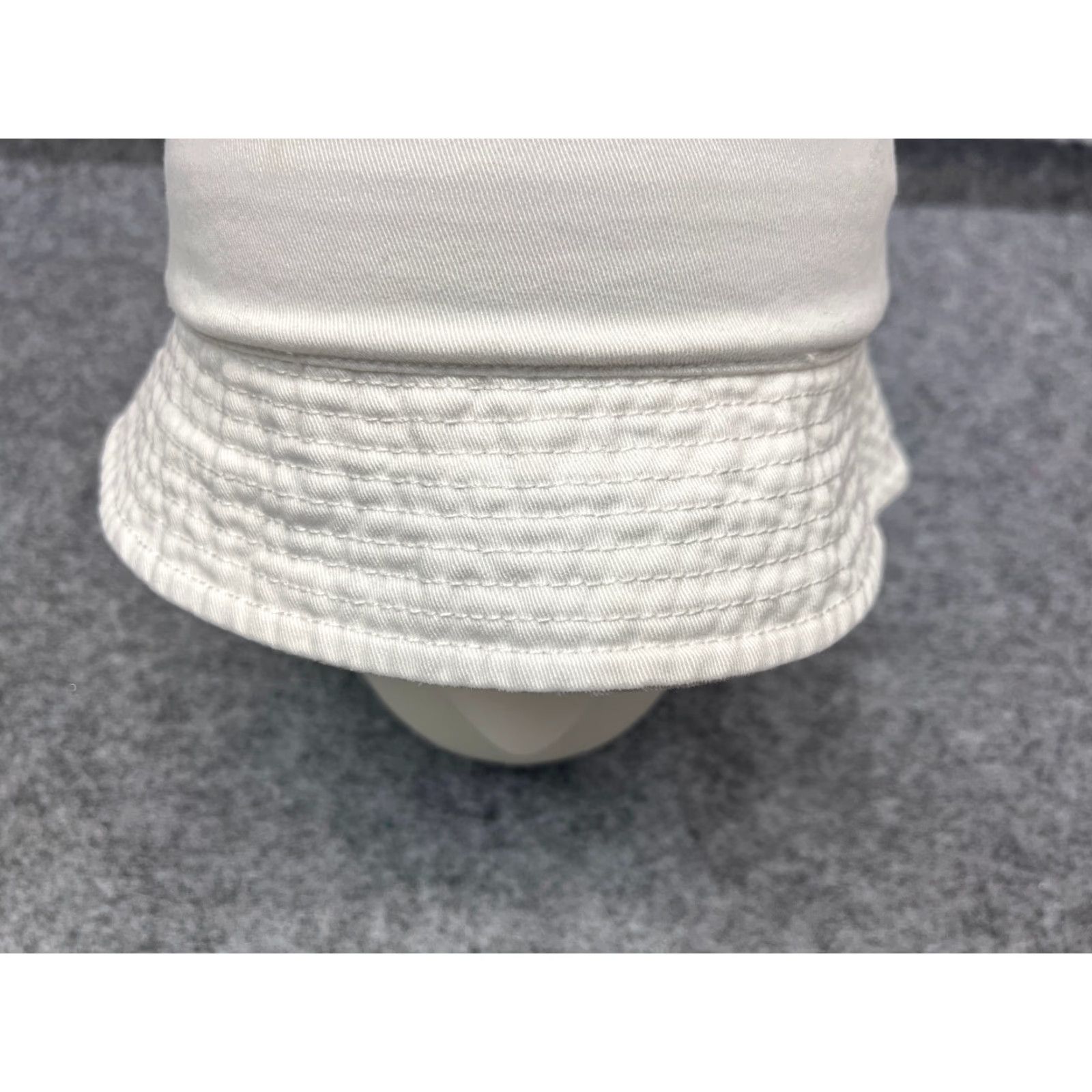 Vintage Bucket Hat Women One Size White Lightweight Cotton Outdoor Beach Size ONE SIZE - 3 Thumbnail
