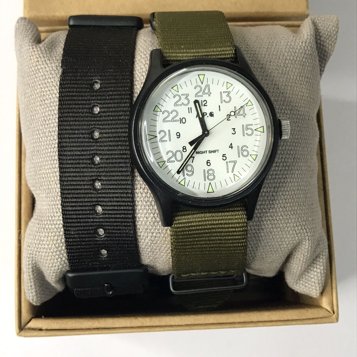 A.P.C. Timex X APC X Carhartt WIP 'NightShift' Watches | Grailed