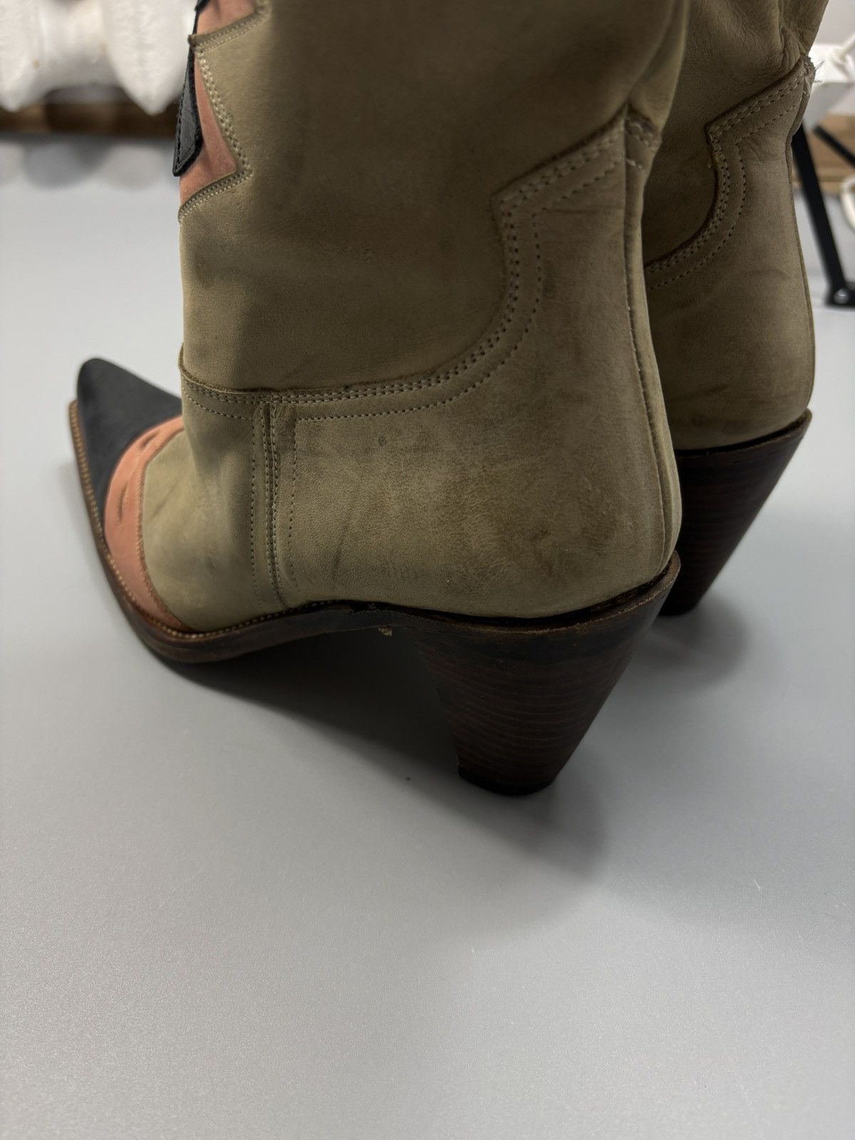 Sancho Boots SANCHO Cowboystiefel Goodyear Welted Western Vintage Boots Size US 8 / IT 38 - 16 Thumbnail