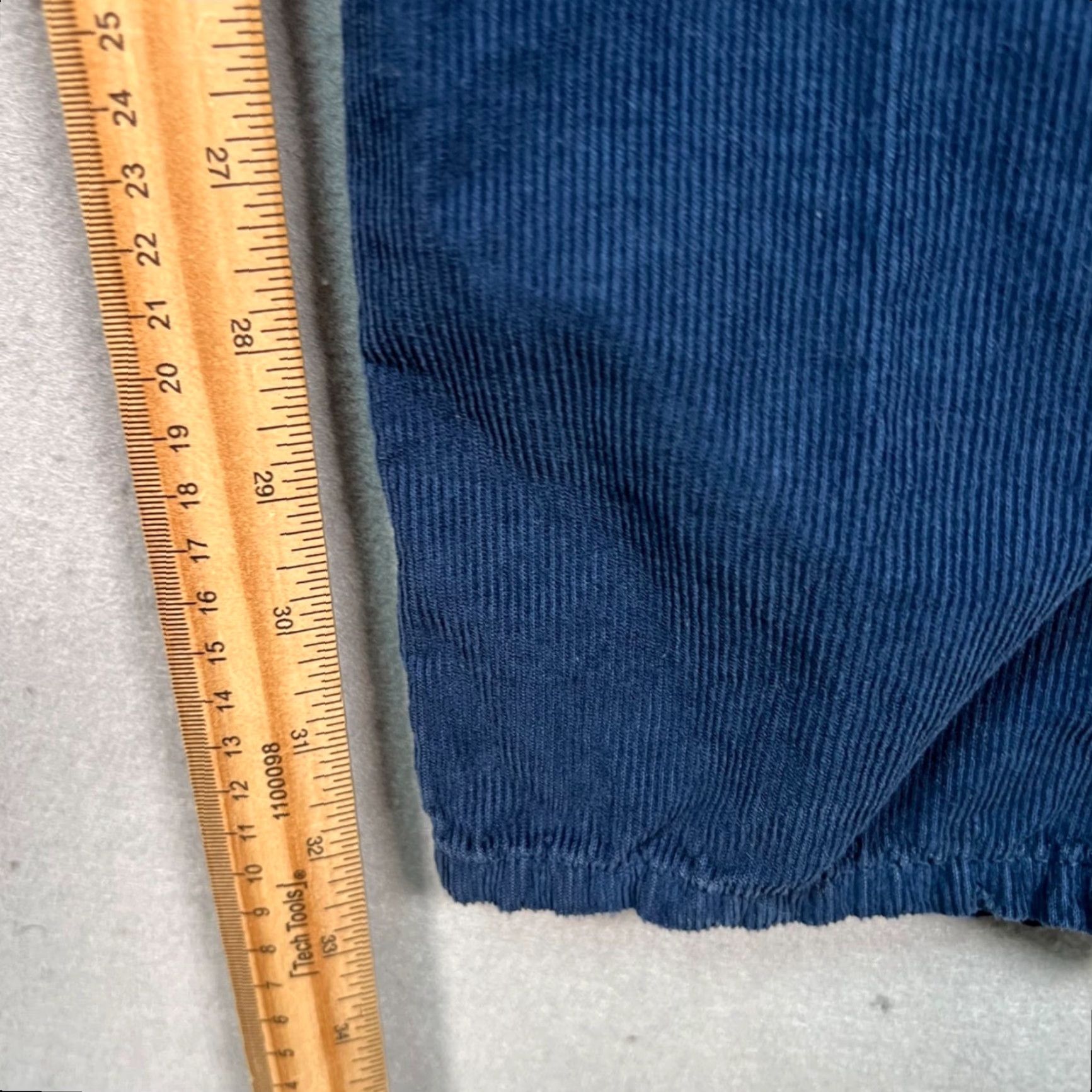 Save Khaki United Save Khaki United Mens Pants Corduroy 33 Blue 100% Cotton Made In USA Size US 33 - 7 Thumbnail